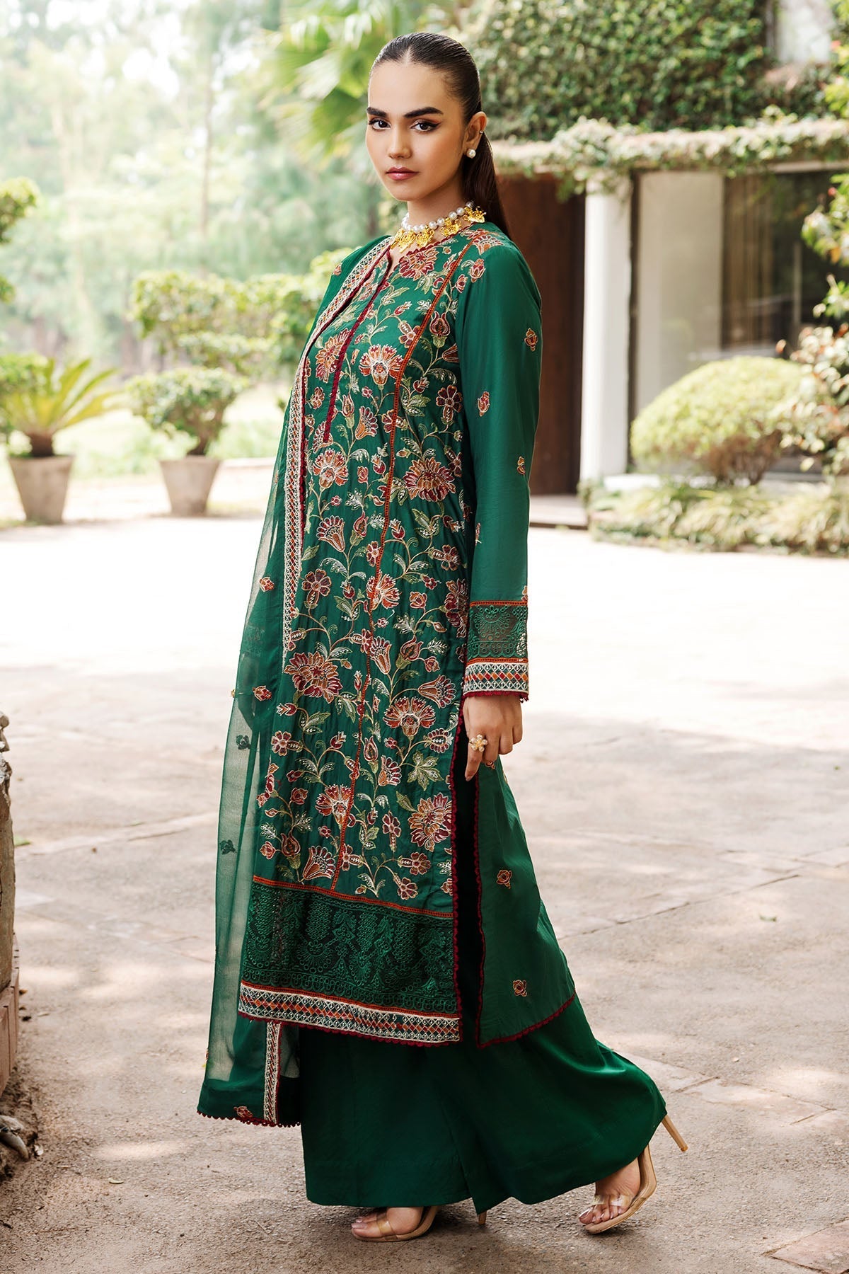 Motifz | Premium Lawn 24 | 4832-ZIMAL by Motifz - Designer Dress - Type: Ladies Clothes - Available at Libayah - 100% Original