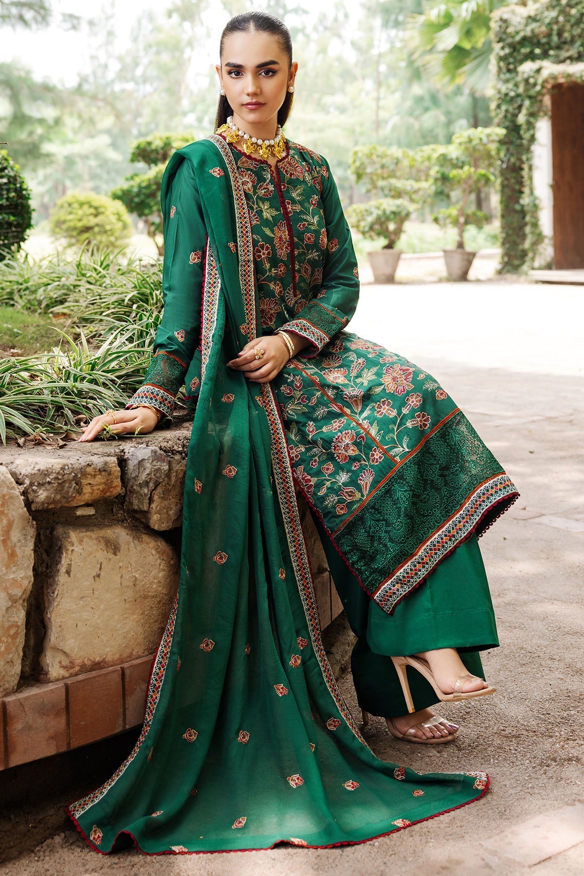Motifz | Premium Lawn 24 | 4832-ZIMAL by Motifz - Designer Dress - Type: Ladies Clothes - Available at Libayah - 100% Original