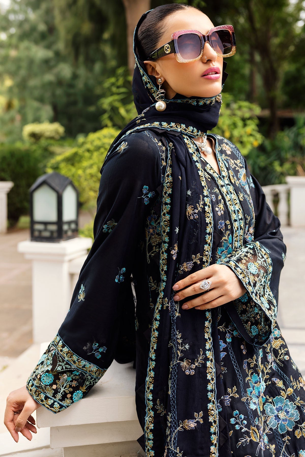 Motifz | Premium Lawn 24 | 4834-ROHA by Motifz - Designer Dress - Type: Ladies Clothes - Available at Libayah - 100% Original
