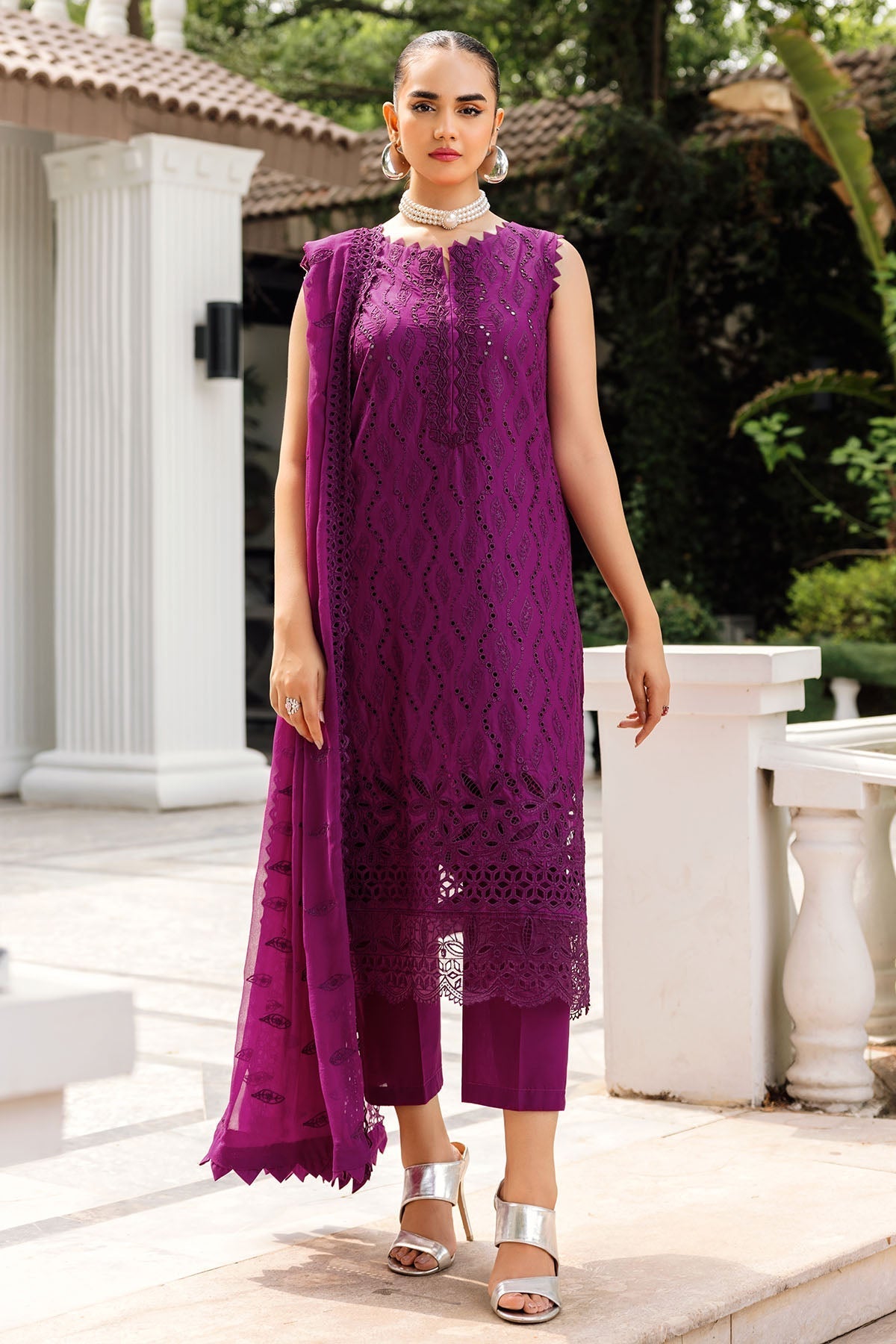 Motifz | Premium Lawn 24 | 4835-ZANIA by Motifz - Designer Dress - Type: Ladies Clothes - Available at Libayah - 100% Original