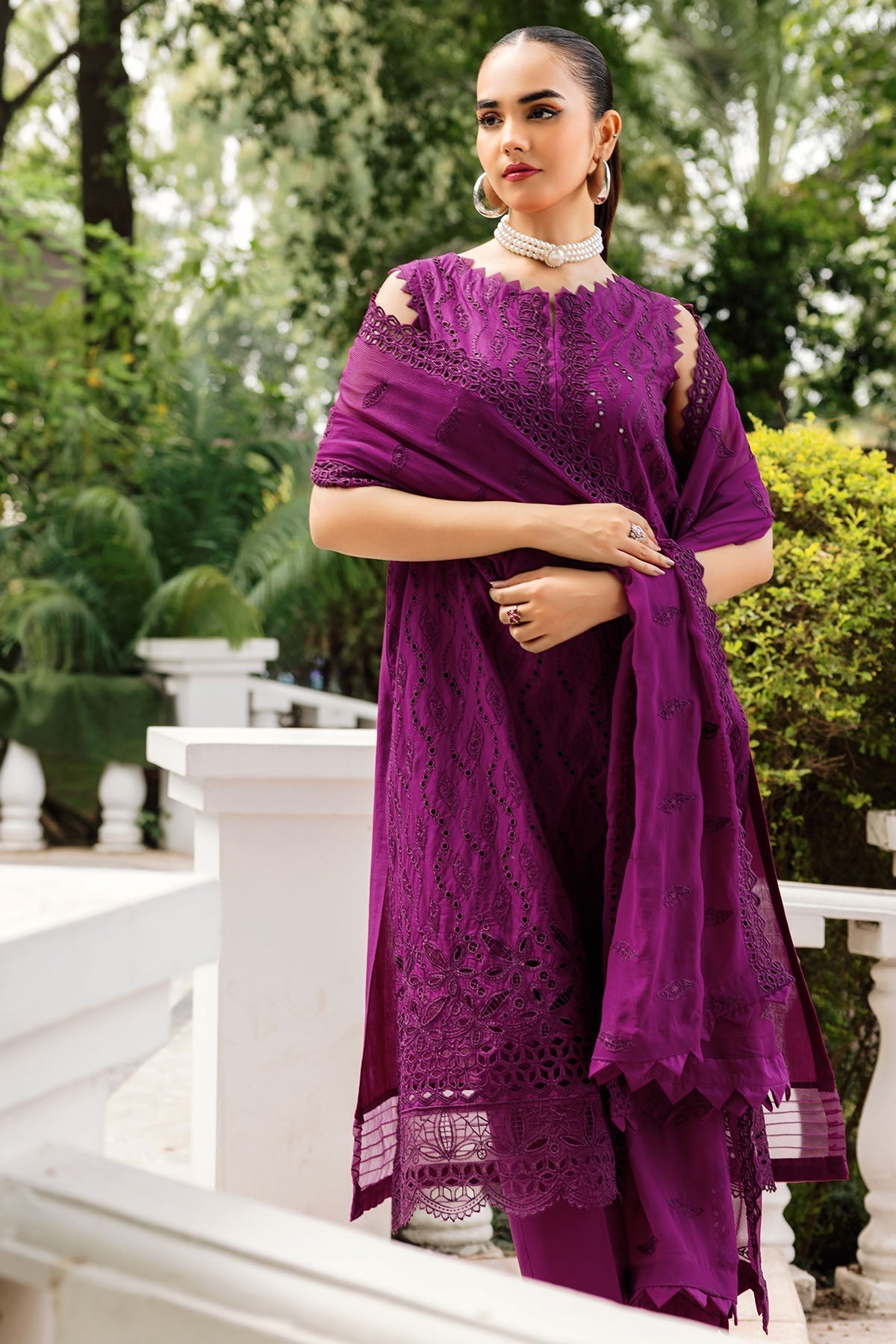 Motifz | Premium Lawn 24 | 4835-ZANIA by Motifz - Designer Dress - Type: Ladies Clothes - Available at Libayah - 100% Original