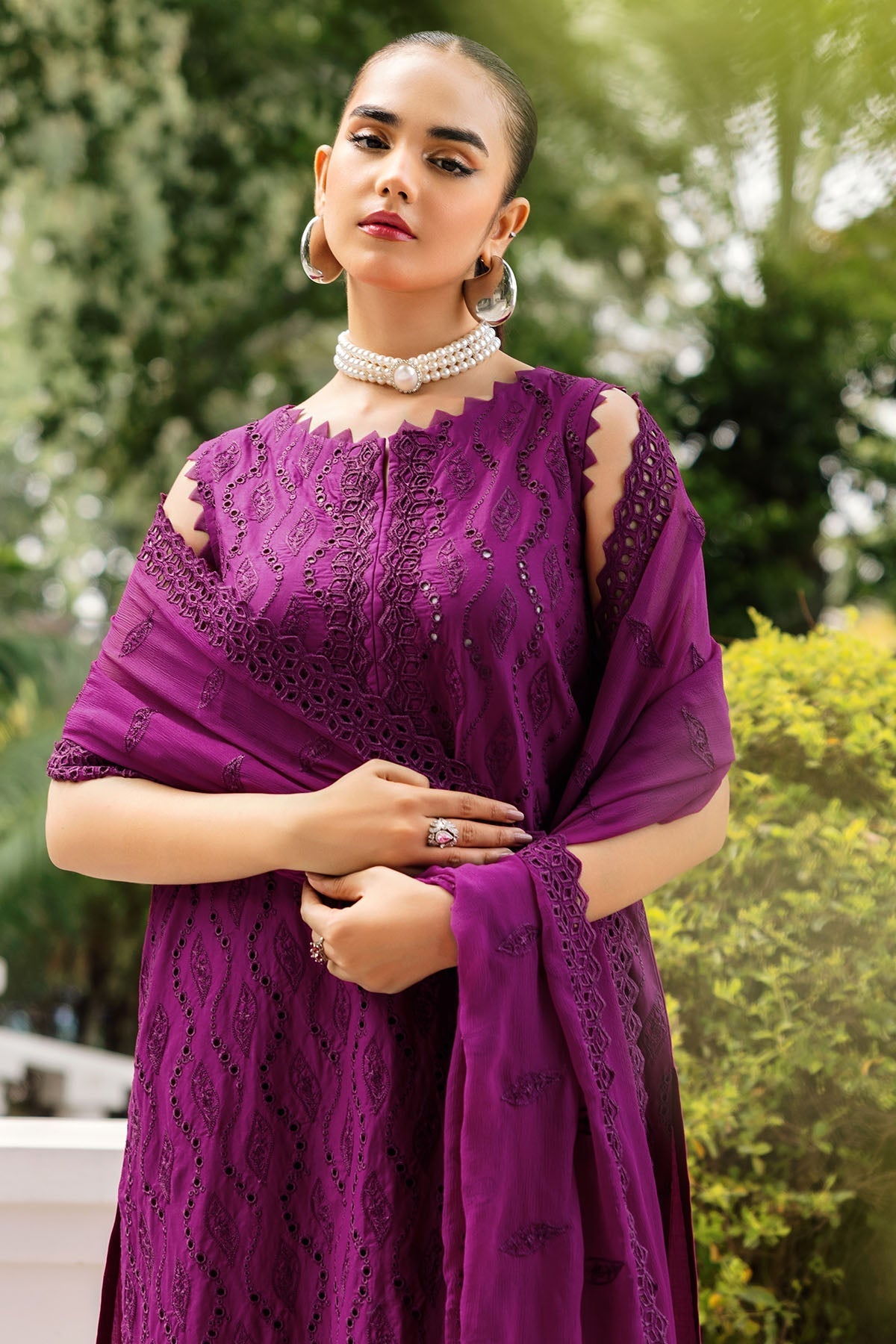 Motifz | Premium Lawn 24 | 4835-ZANIA by Motifz - Designer Dress - Type: Ladies Clothes - Available at Libayah - 100% Original