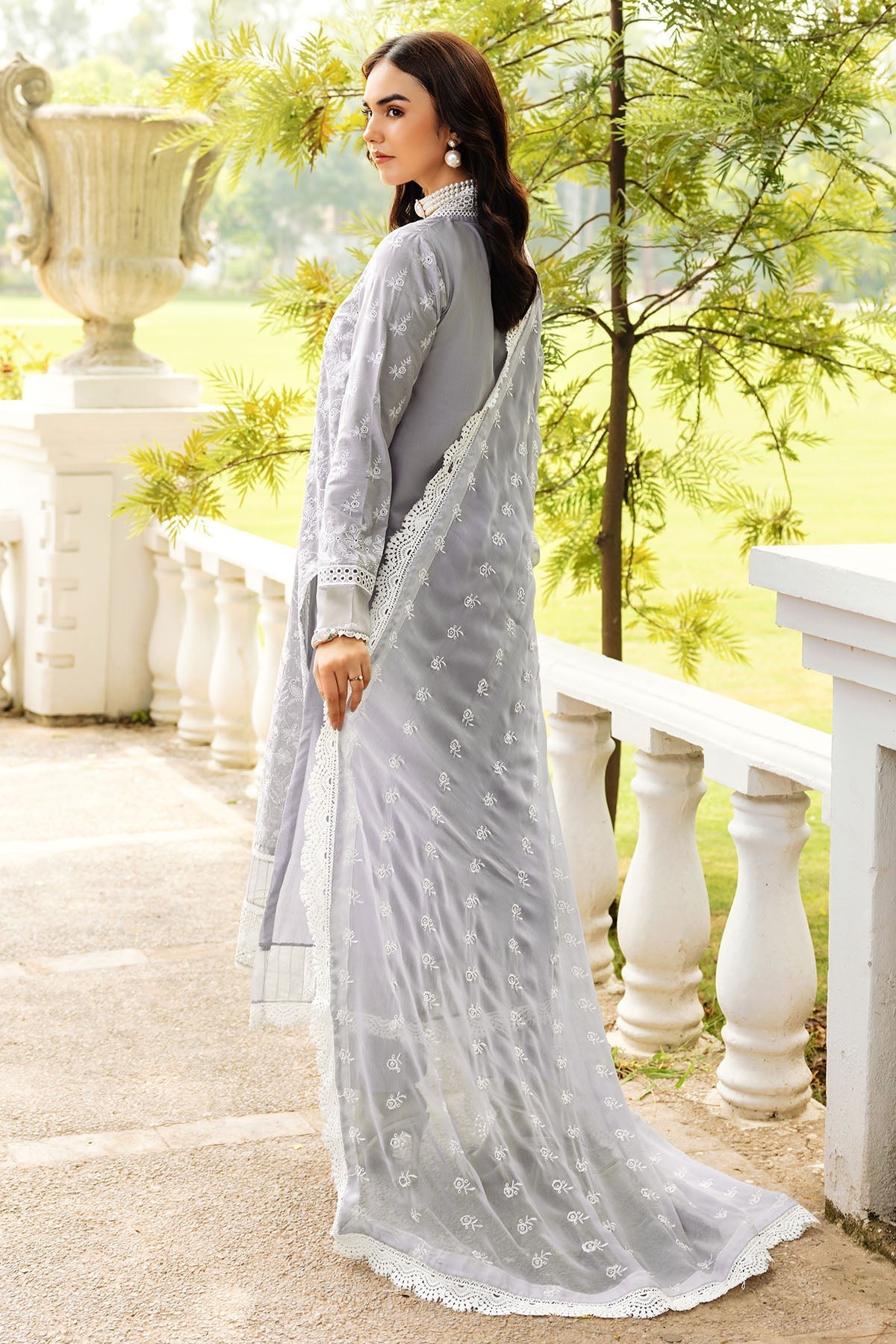 Motifz | Premium Lawn 24 | 4837-MEHTAB by Motifz - Designer Dress - Type: Ladies Clothes - Available at Libayah - 100% Original