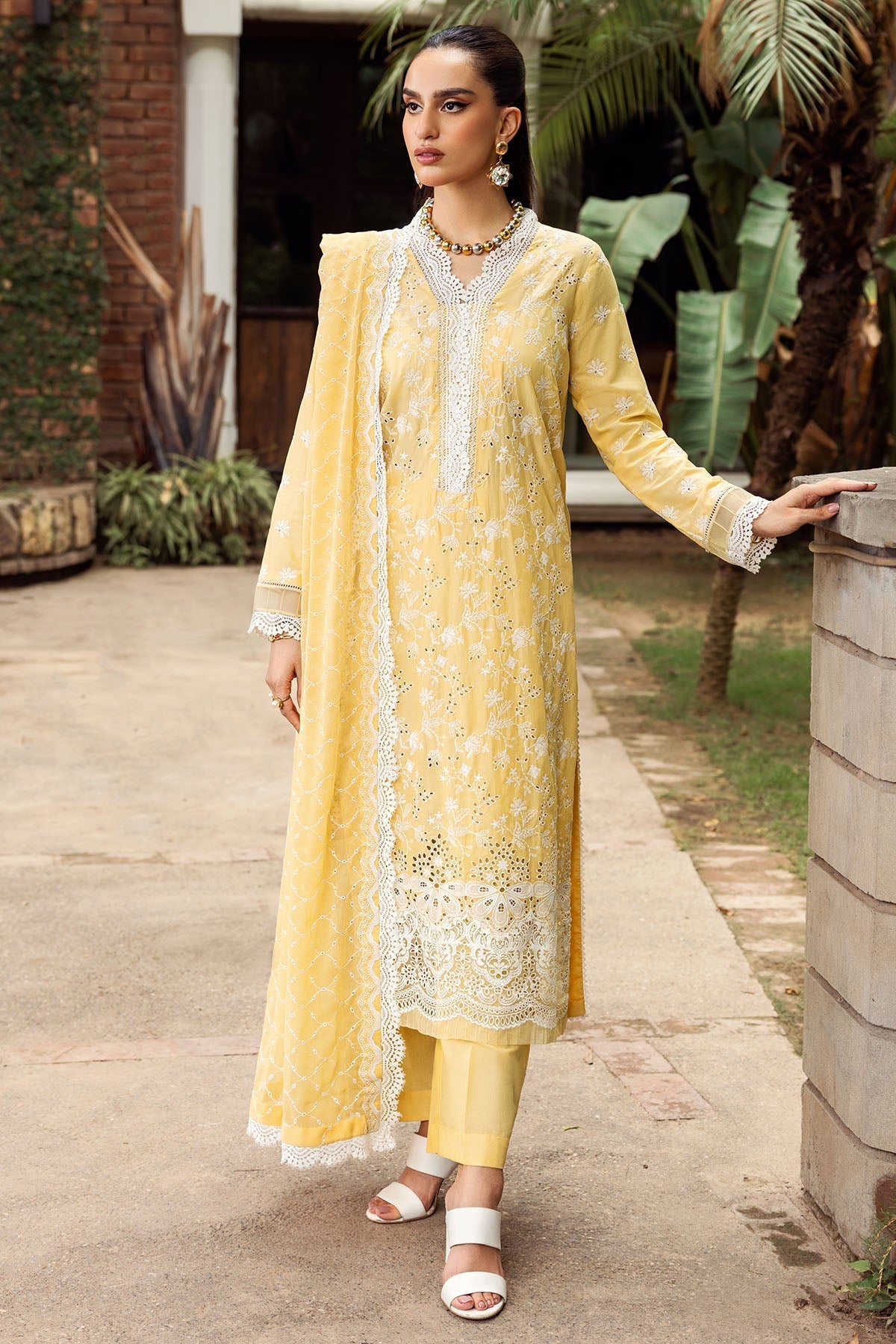 Motifz | Premium Lawn 24 | 4840-NIMAL by Motifz - Designer Dress - Type: Ladies Clothes - Available at Libayah - 100% Original
