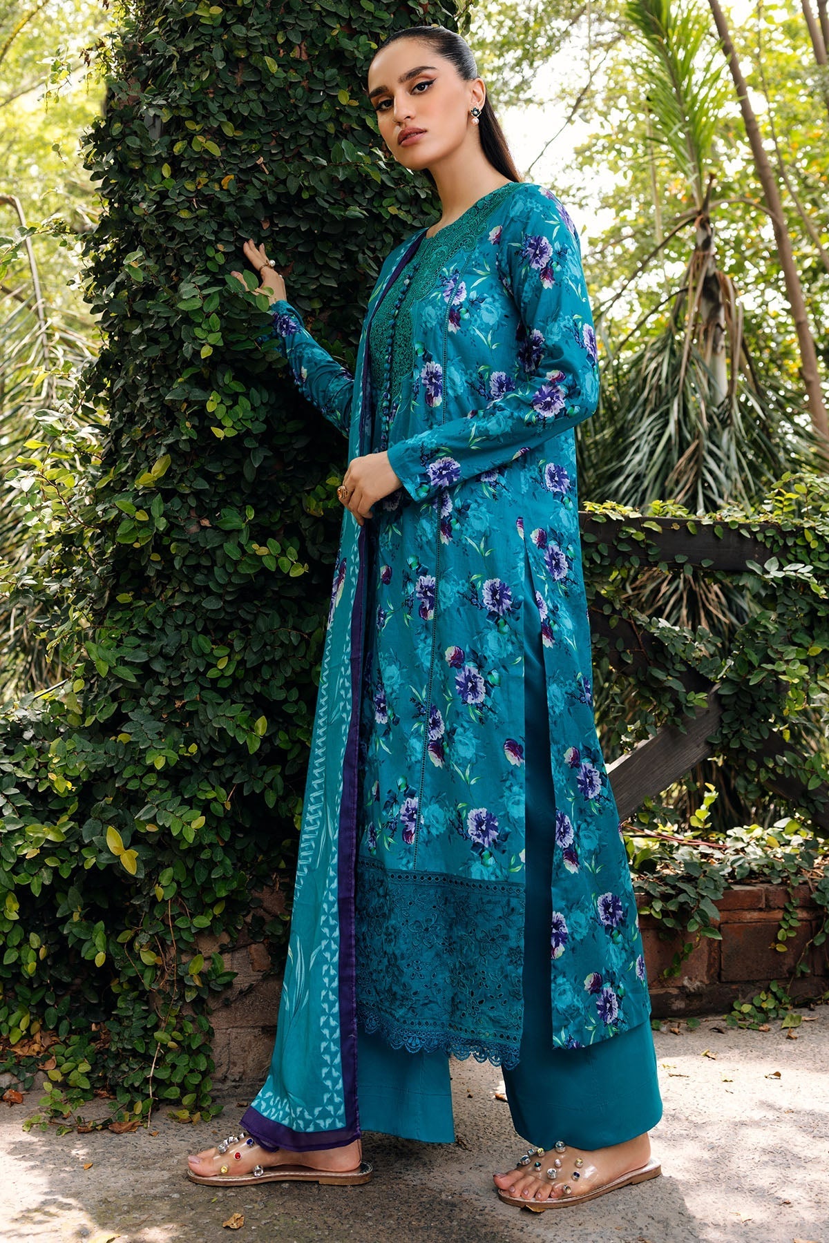 Motifz | Umang Lawn | 4893-AALIYA by Motifz - Designer Dress - Type: Ladies Clothes - Available at Libayah - 100% Original