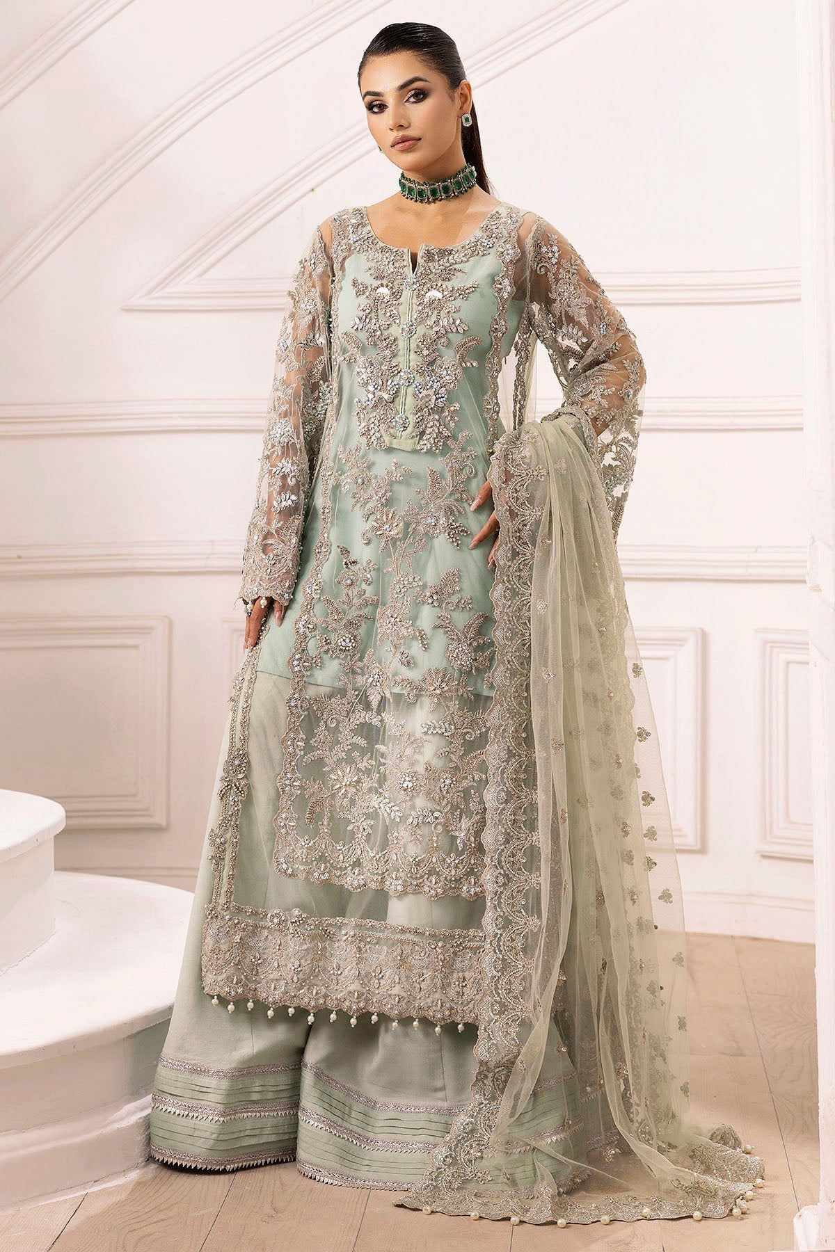 Motifz | Luxury Formal | 4936-JANAN by Motifz - Designer Dress - Type: Ladies Clothes - Available at Libayah - 100% Original