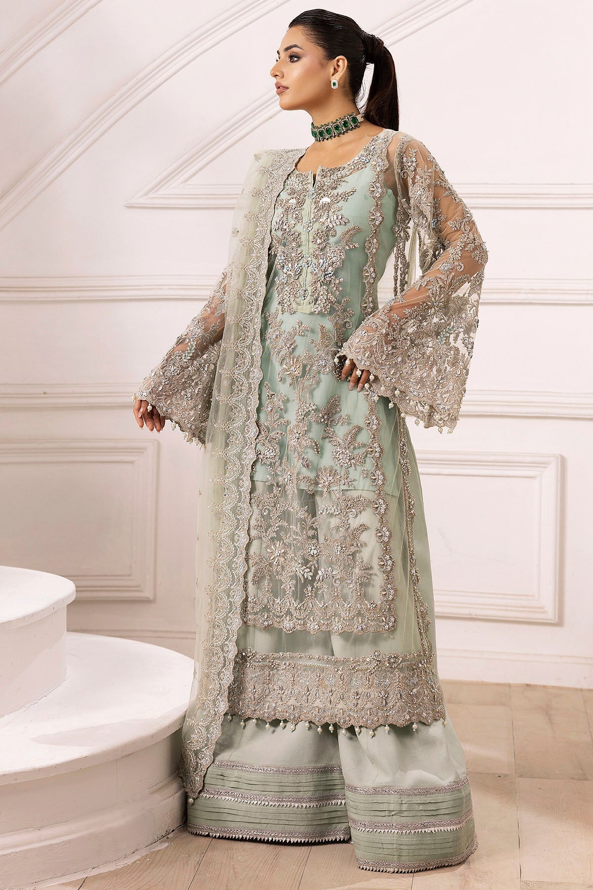 Motifz | Luxury Formal | 4936-JANAN by Motifz - Designer Dress - Type: Ladies Clothes - Available at Libayah - 100% Original