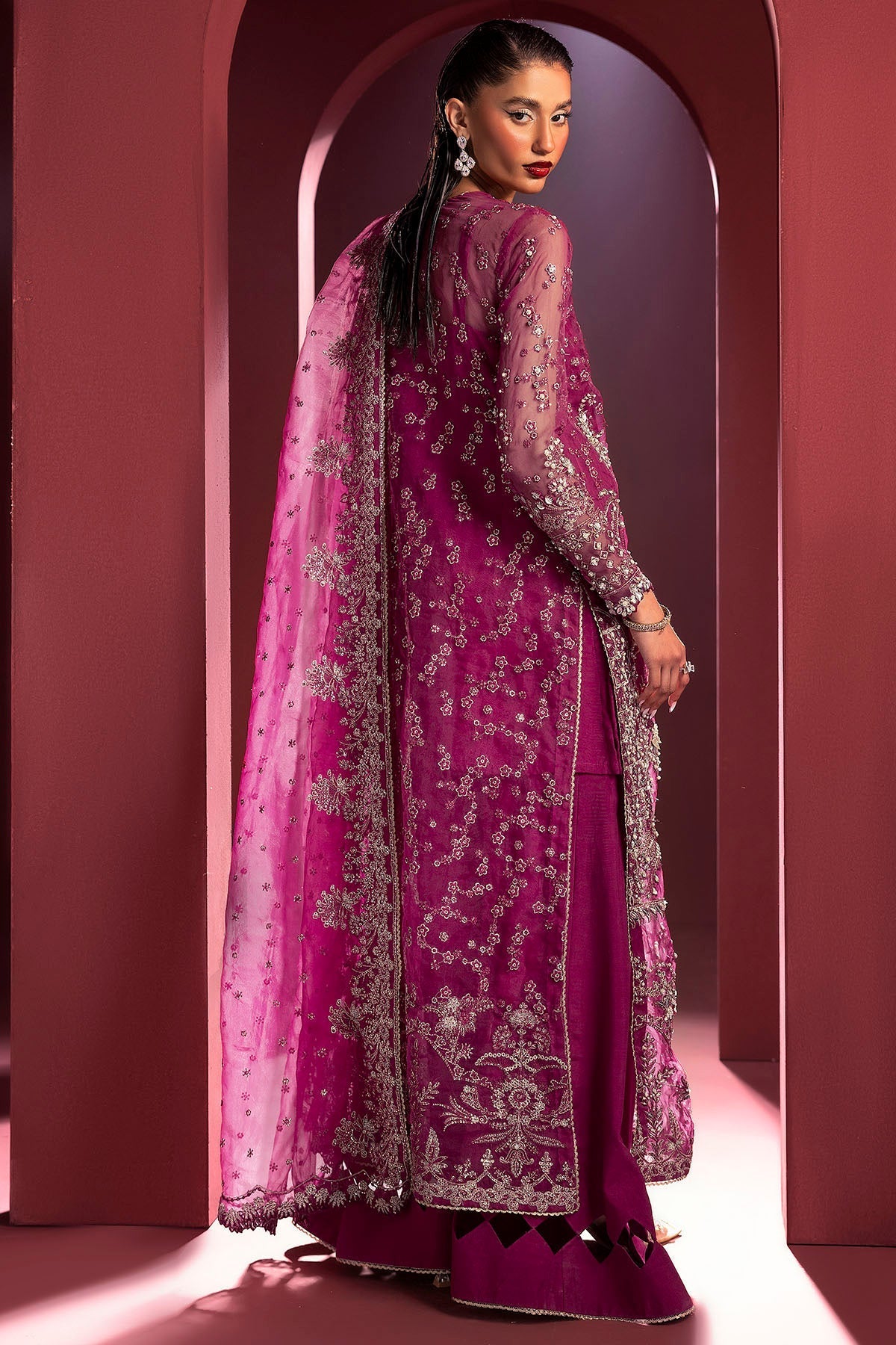 Motifz | Luxury Wedding Formals | 4937-HIRAETH by Motifz - Designer Dress - Type: Ladies Clothes - Available at Libayah - 100% Original