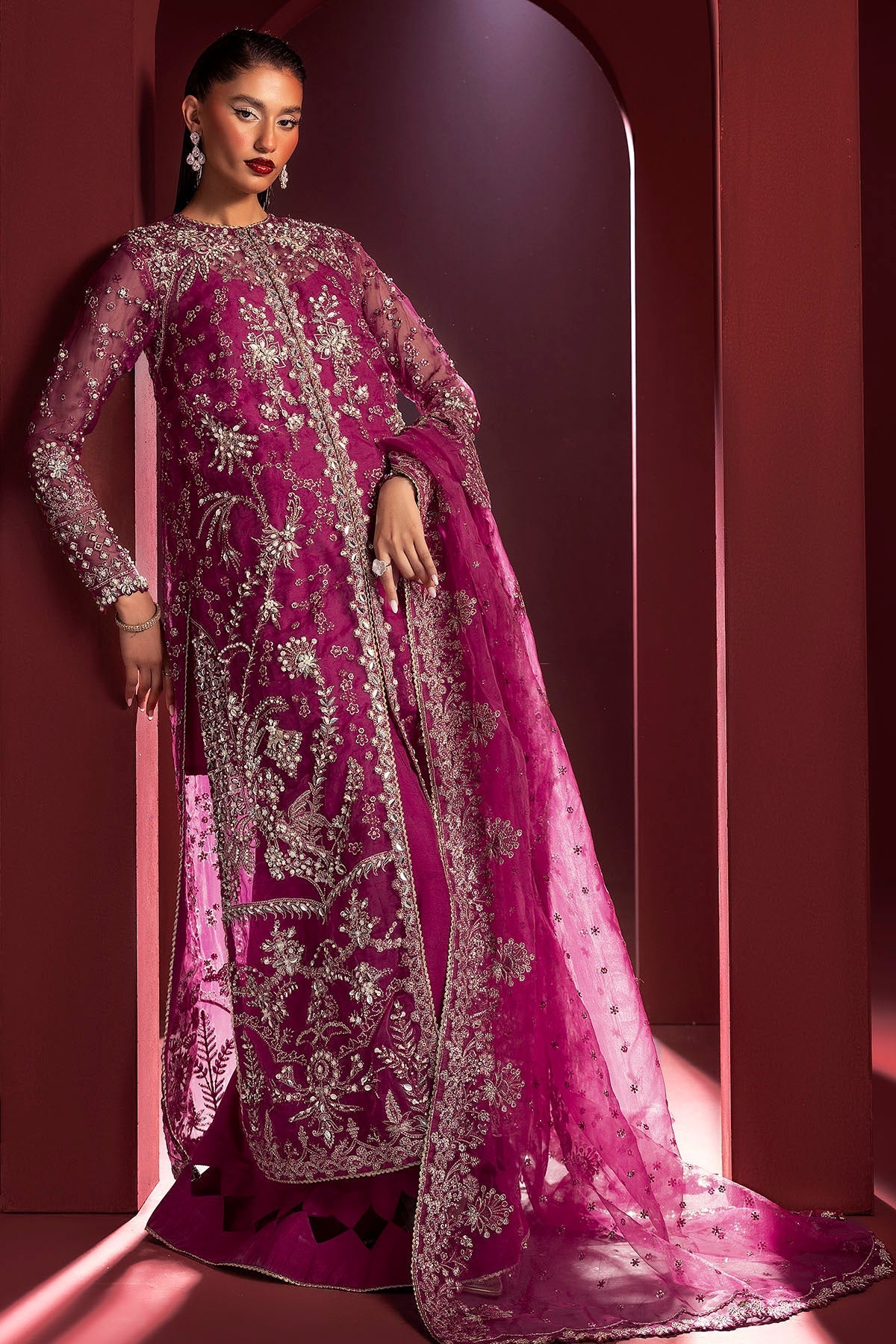 Motifz | Luxury Wedding Formals | 4937-HIRAETH by Motifz - Designer Dress - Type: Ladies Clothes - Available at Libayah - 100% Original