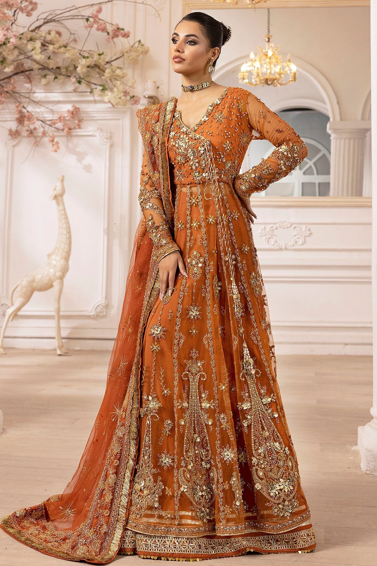 Motifz | Luxury Formal | 4938-RAHA by Motifz - Designer Dress - Type: Ladies Clothes - Available at Libayah - 100% Original