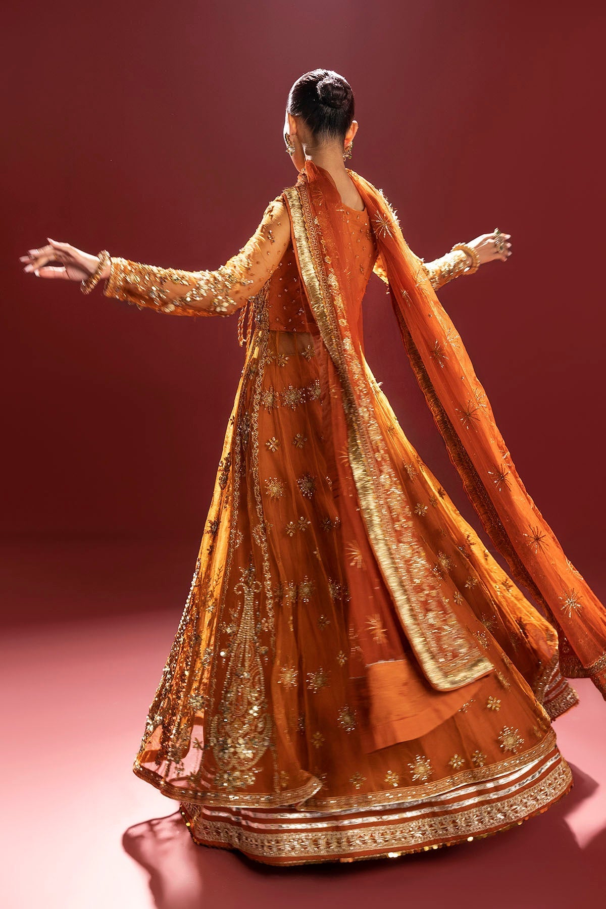 Motifz | Luxury Wedding Formals | 4938-RAHA by Motifz - Designer Dress - Type: Ladies Clothes - Available at Libayah - 100% Original