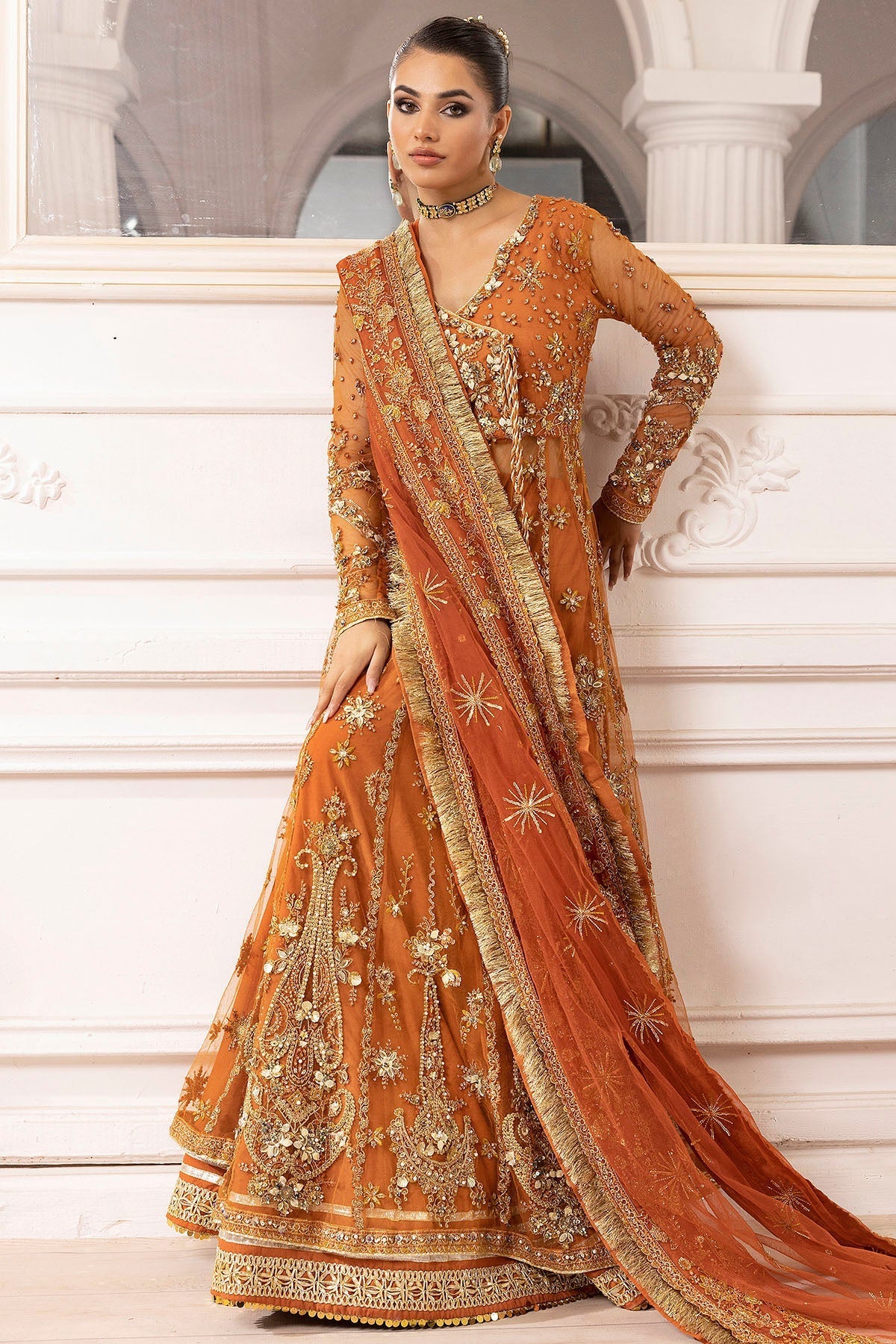 Motifz | Luxury Formal | 4938-RAHA by Motifz - Designer Dress - Type: Ladies Clothes - Available at Libayah - 100% Original