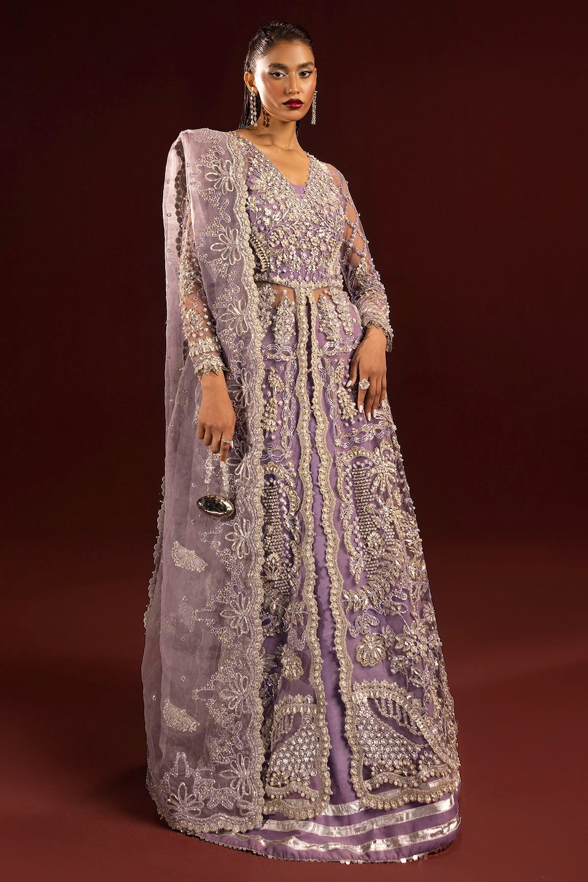 Motifz | Luxury Wedding Formals | 4939-YASHFA by Motifz - Designer Dress - Type: Ladies Clothes - Available at Libayah - 100% Original