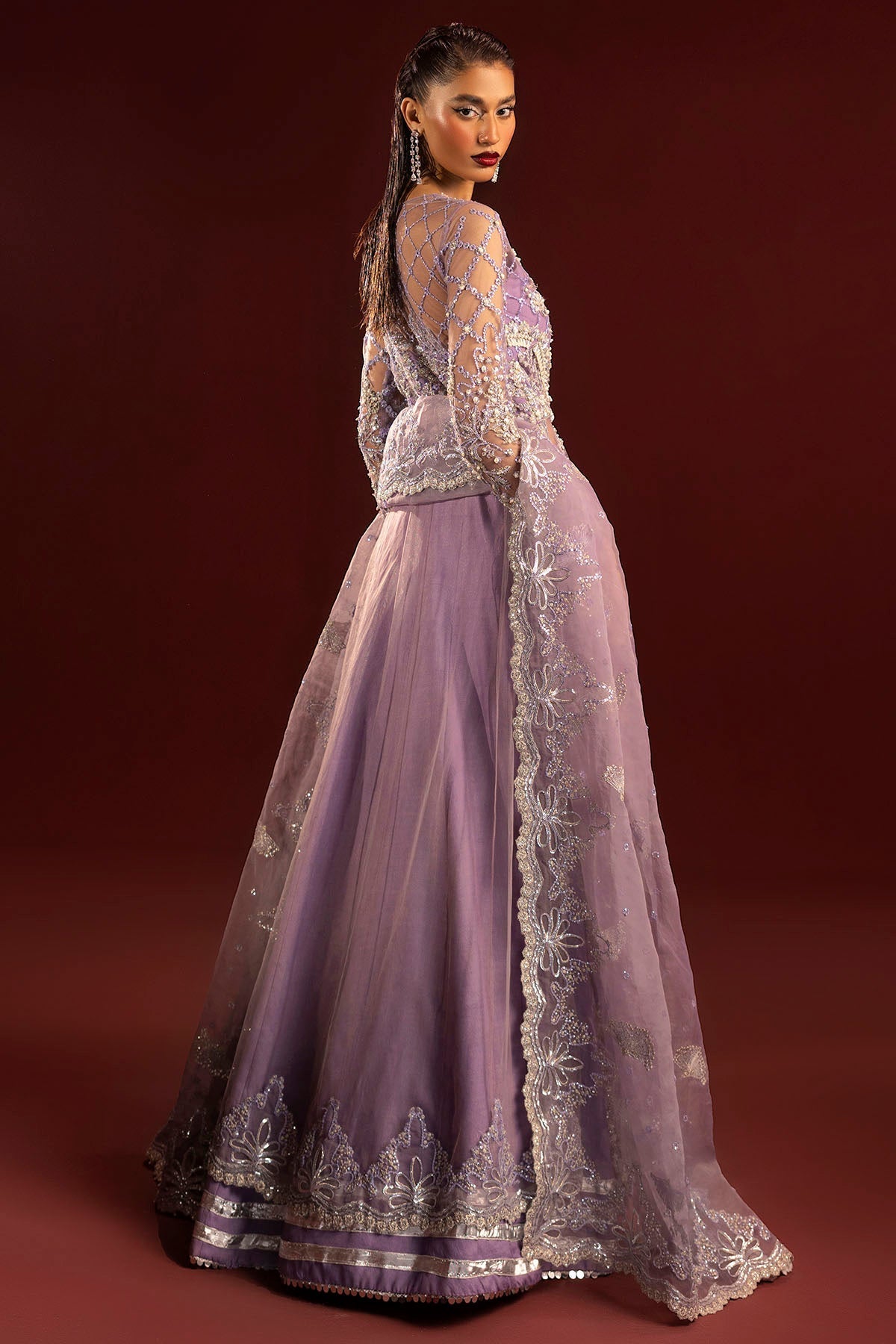 Motifz | Luxury Wedding Formals | 4939-YASHFA by Motifz - Designer Dress - Type: Ladies Clothes - Available at Libayah - 100% Original