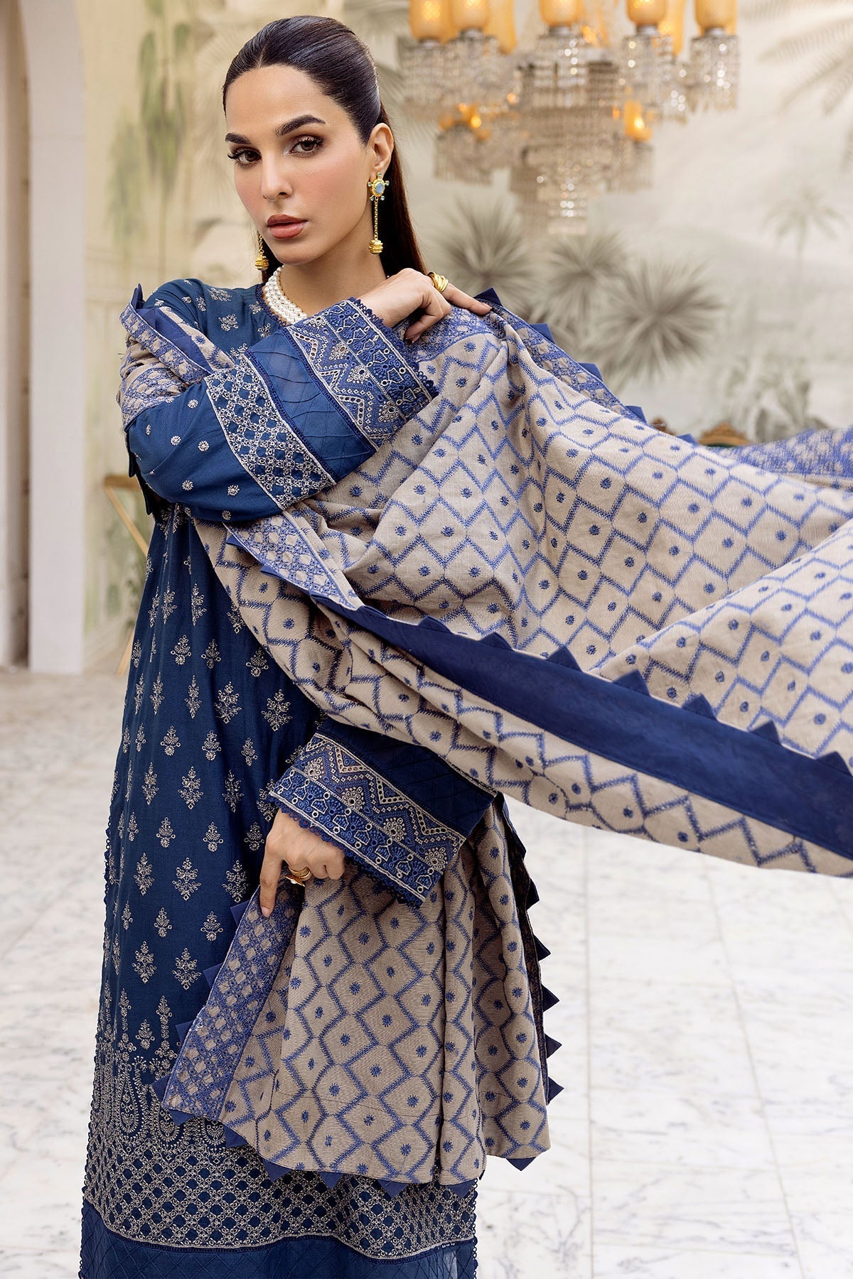Motifz | Premium Khaddar | 4991-AALAM by Motifz - Designer Dress - Type: Ladies Clothes - Available at Libayah - 100% Original