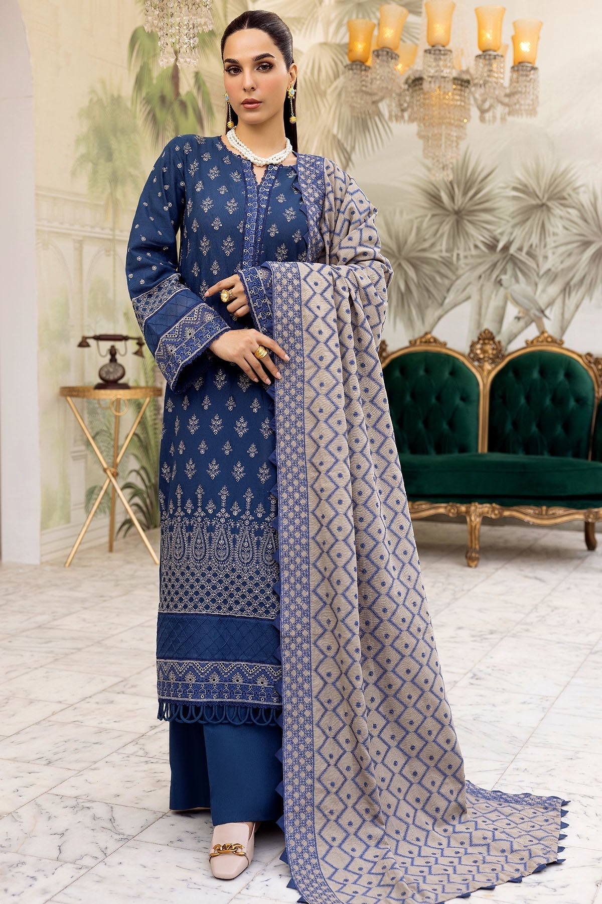 Motifz | Premium Khaddar | 4991-AALAM by Motifz - Designer Dress - Type: Ladies Clothes - Available at Libayah - 100% Original