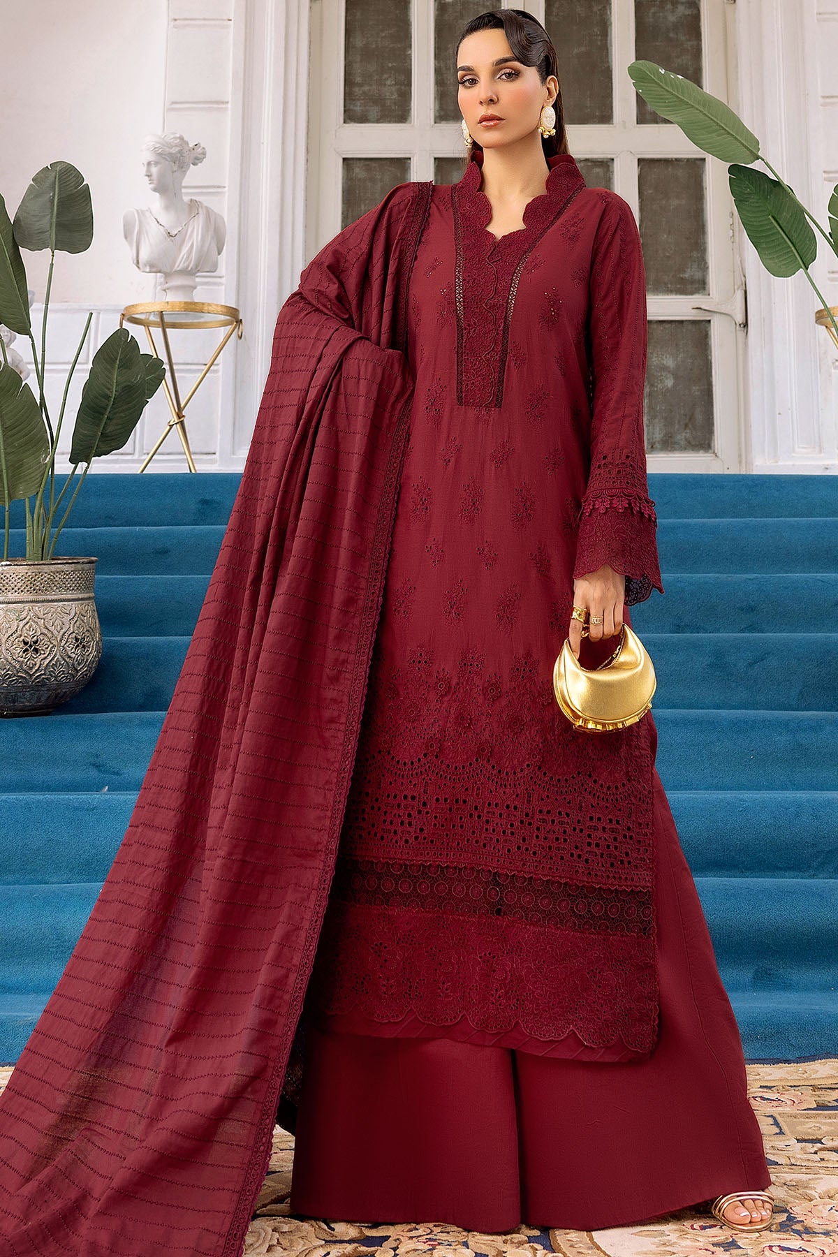 Motifz | Premium Khaddar | 4993-NURAL by Alkaram - Designer Dress - Type: Ladies Clothes - Available at Libayah - 100% Original