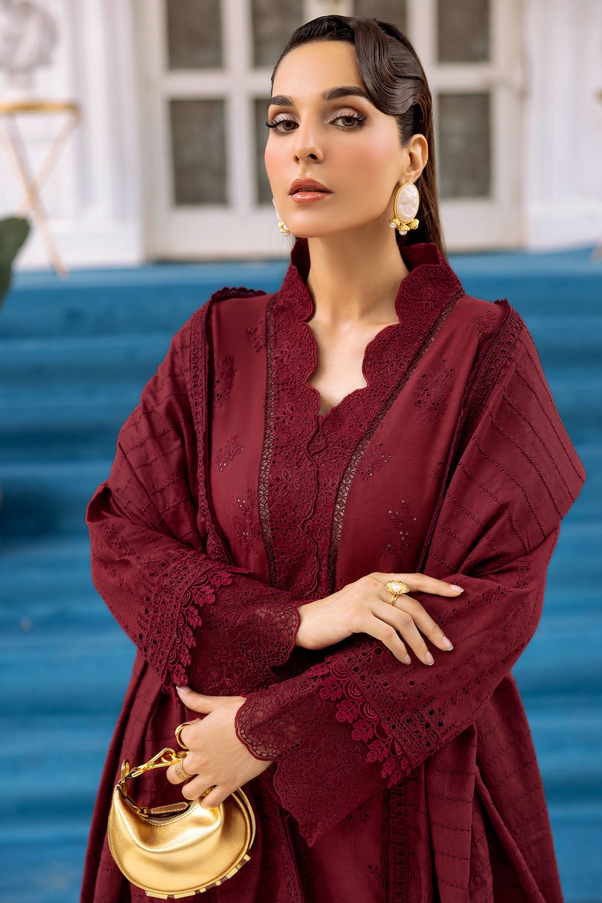 Motifz | Premium Khaddar | 4993-NURAL by Alkaram - Designer Dress - Type: Ladies Clothes - Available at Libayah - 100% Original