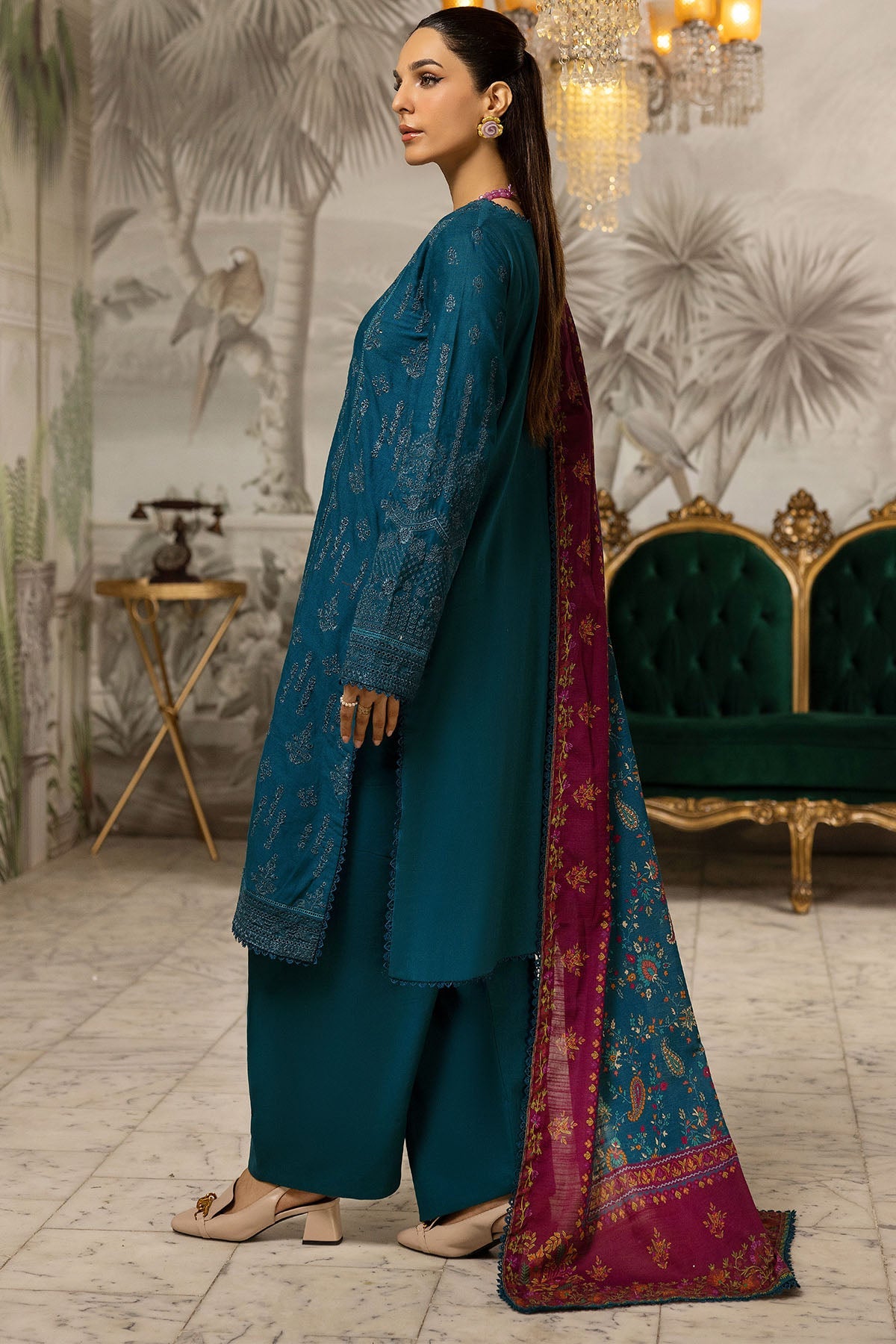 Motifz | Premium Khaddar | 4995-AIFA by Motifz - Designer Dress - Type: Ladies Clothes - Available at Libayah - 100% Original