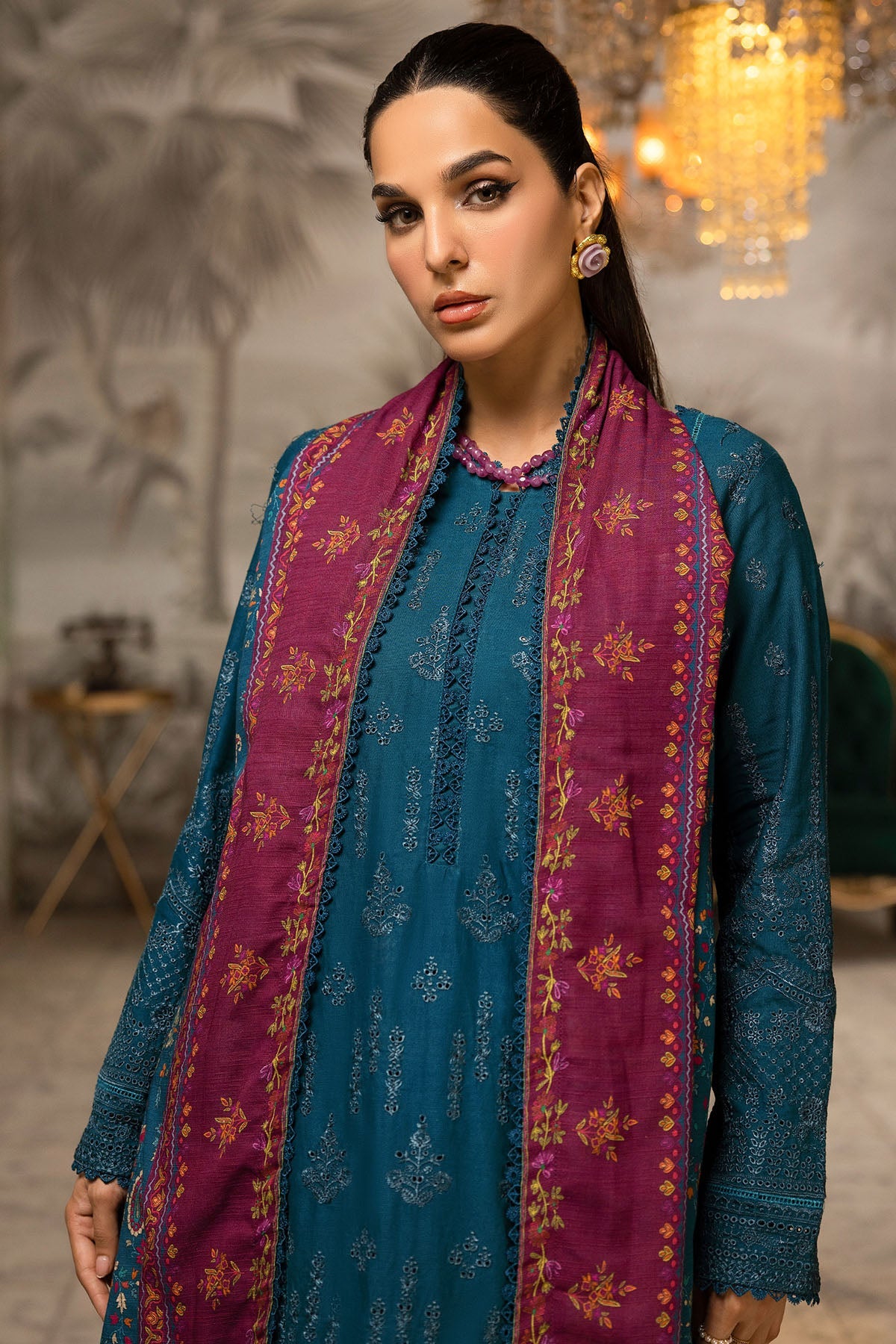 Motifz | Premium Khaddar | 4995-AIFA by Motifz - Designer Dress - Type: Ladies Clothes - Available at Libayah - 100% Original