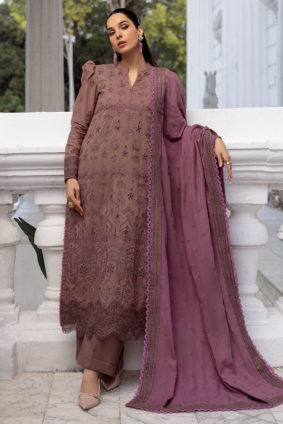 Motifz | Premium Khaddar | 4996-LEISHA by Motifz - Designer Dress - Type: Ladies Clothes - Available at Libayah - 100% Original