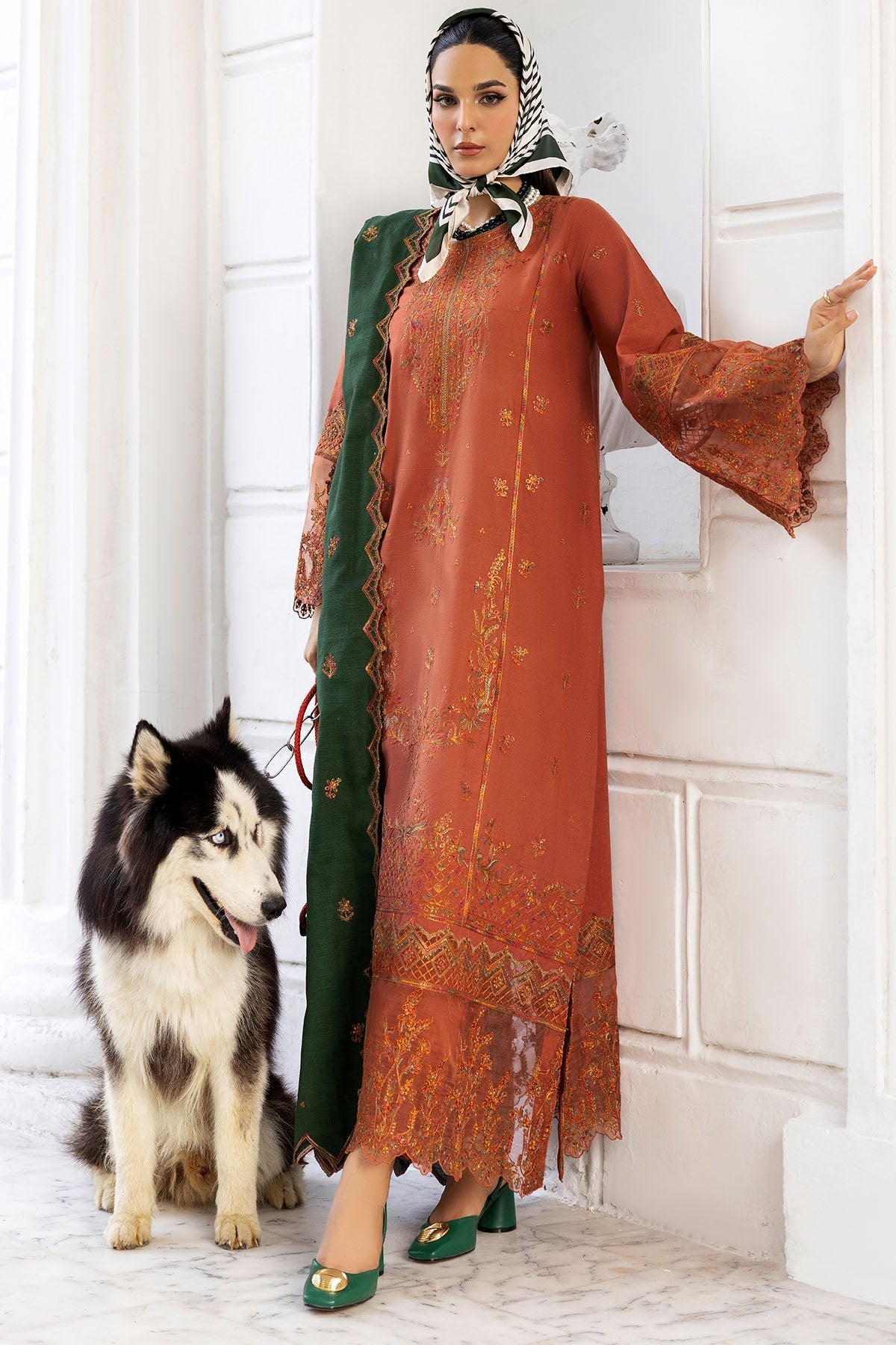 Motifz | Premium Khaddar | 4997-PERISA by Alkaram - Designer Dress - Type: Ladies Clothes - Available at Libayah - 100% Original