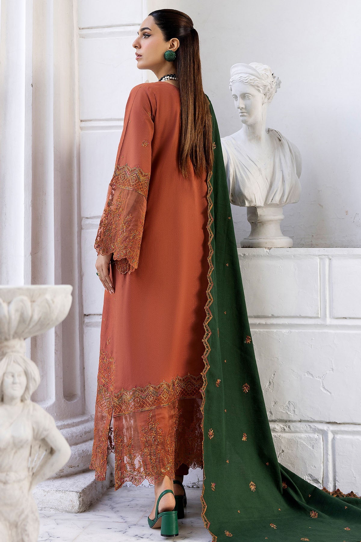 Motifz | Premium Khaddar | 4997-PERISA by Alkaram - Designer Dress - Type: Ladies Clothes - Available at Libayah - 100% Original