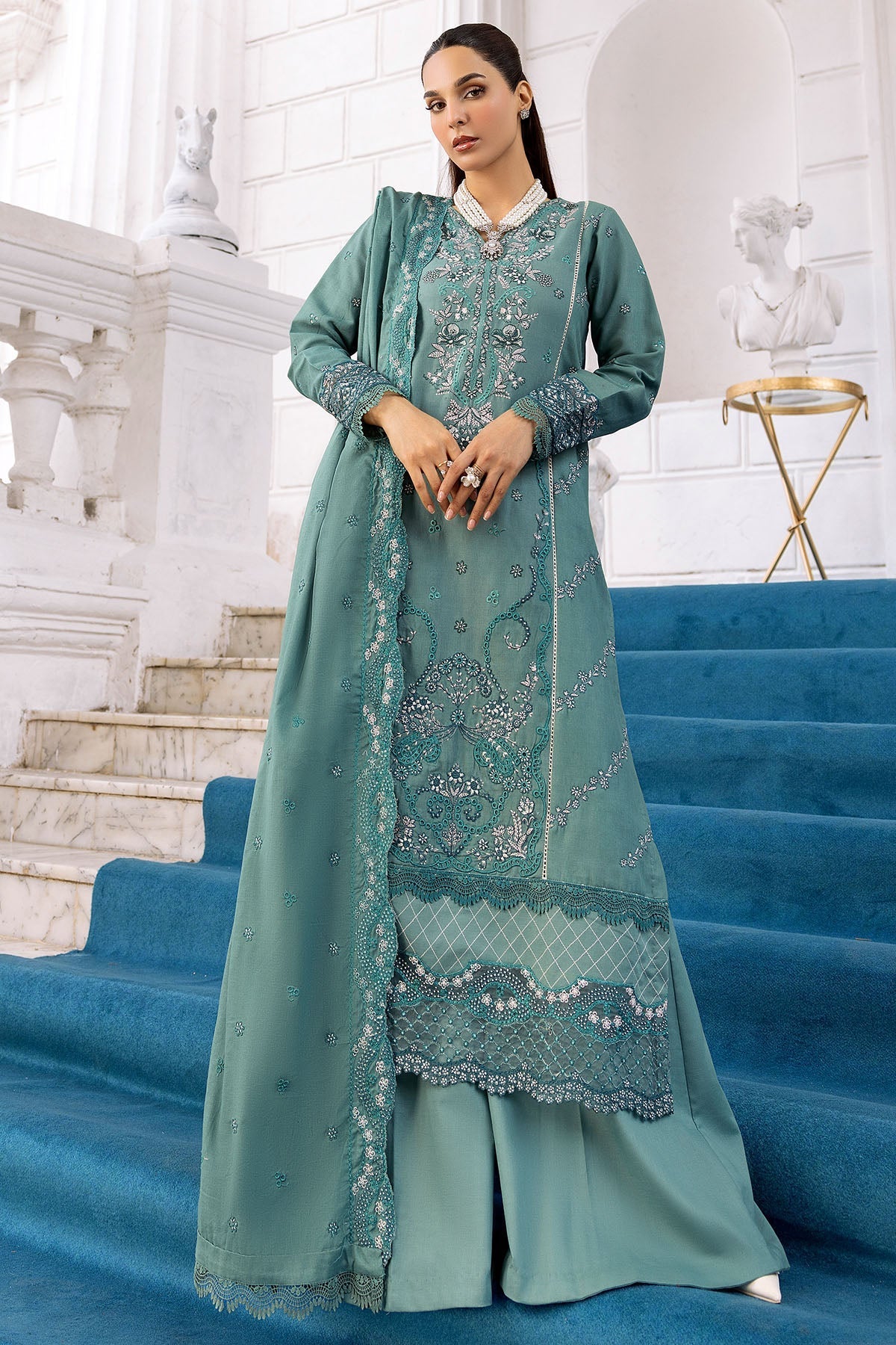 Motifz | Premium Khaddar | 4999-FADIL by Motifz - Designer Dress - Type: Ladies Clothes - Available at Libayah - 100% Original