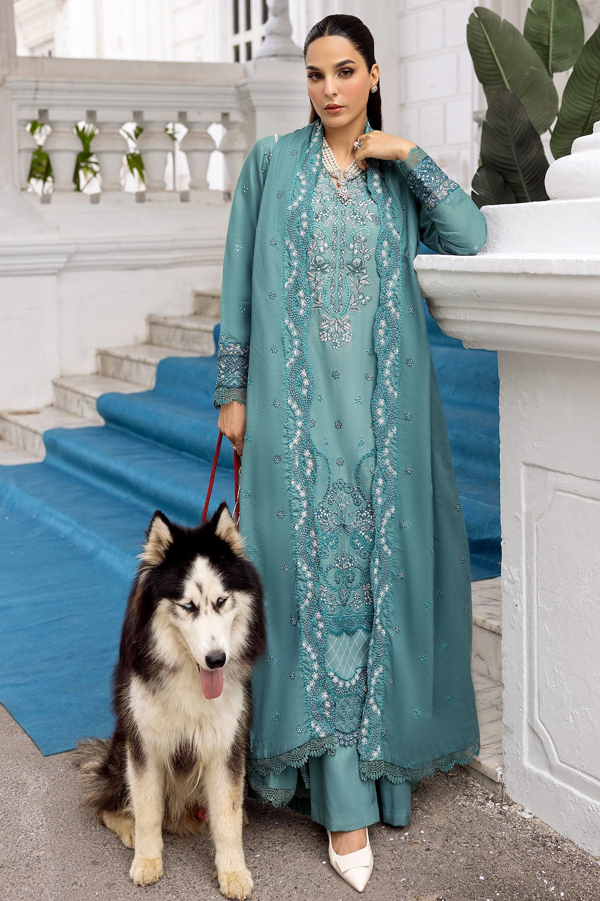 Motifz | Premium Khaddar | 4999-FADIL by Motifz - Designer Dress - Type: Ladies Clothes - Available at Libayah - 100% Original