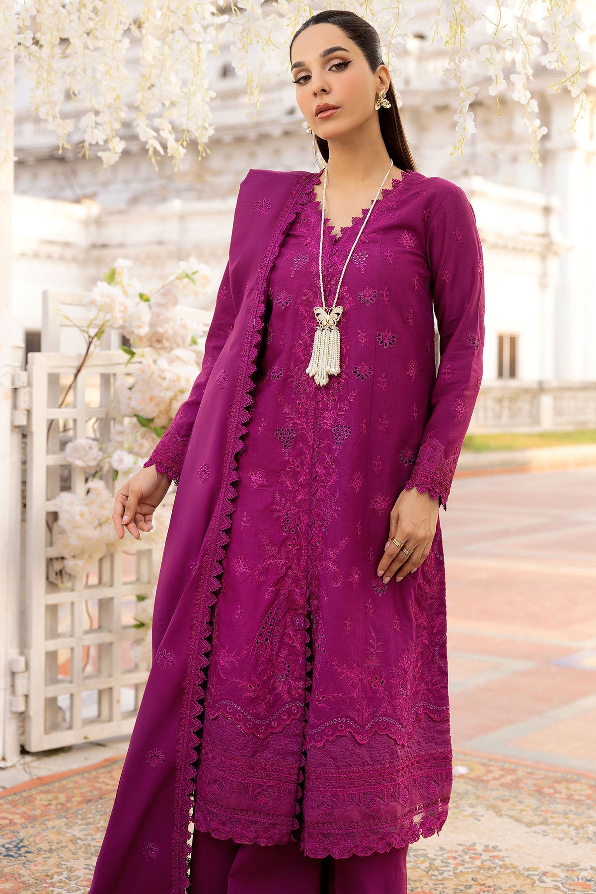 Motifz | Premium Khaddar | 5000-NOORIE by Motifz - Designer Dress - Type: Ladies Clothes - Available at Libayah - 100% Original