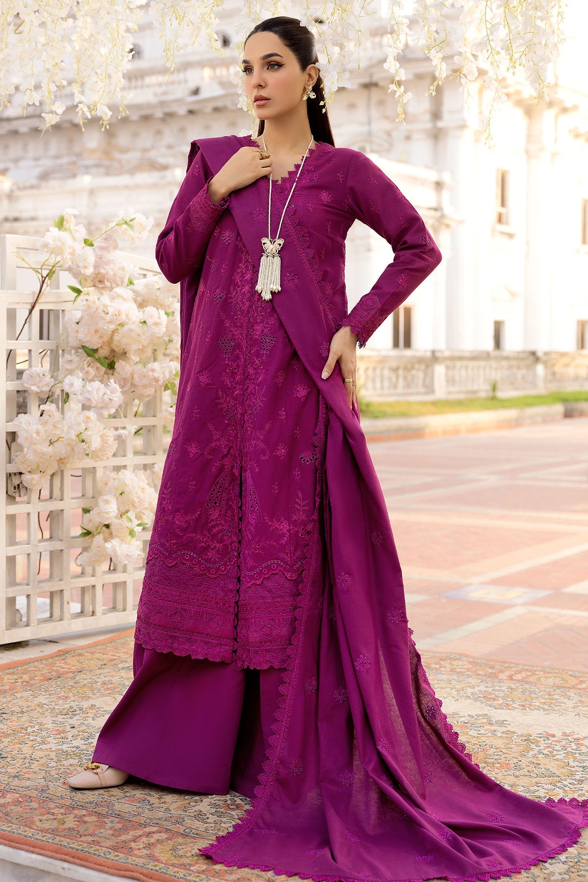Motifz | Premium Khaddar | 5000-NOORIE by Motifz - Designer Dress - Type: Ladies Clothes - Available at Libayah - 100% Original