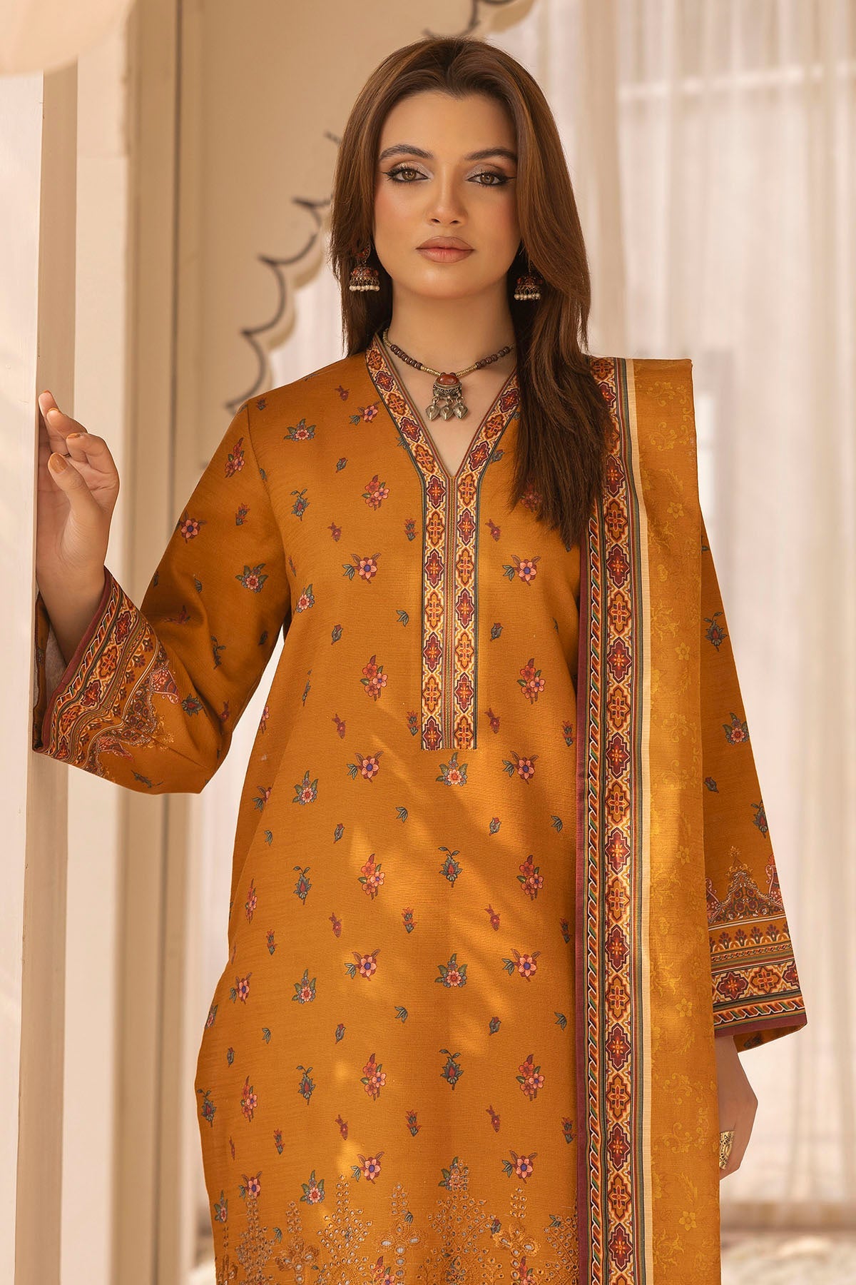 Motifz | Premium Khaddar | 5021-ZULY by Motifz - Designer Dress - Type: Ladies Clothes - Available at Libayah - 100% Original