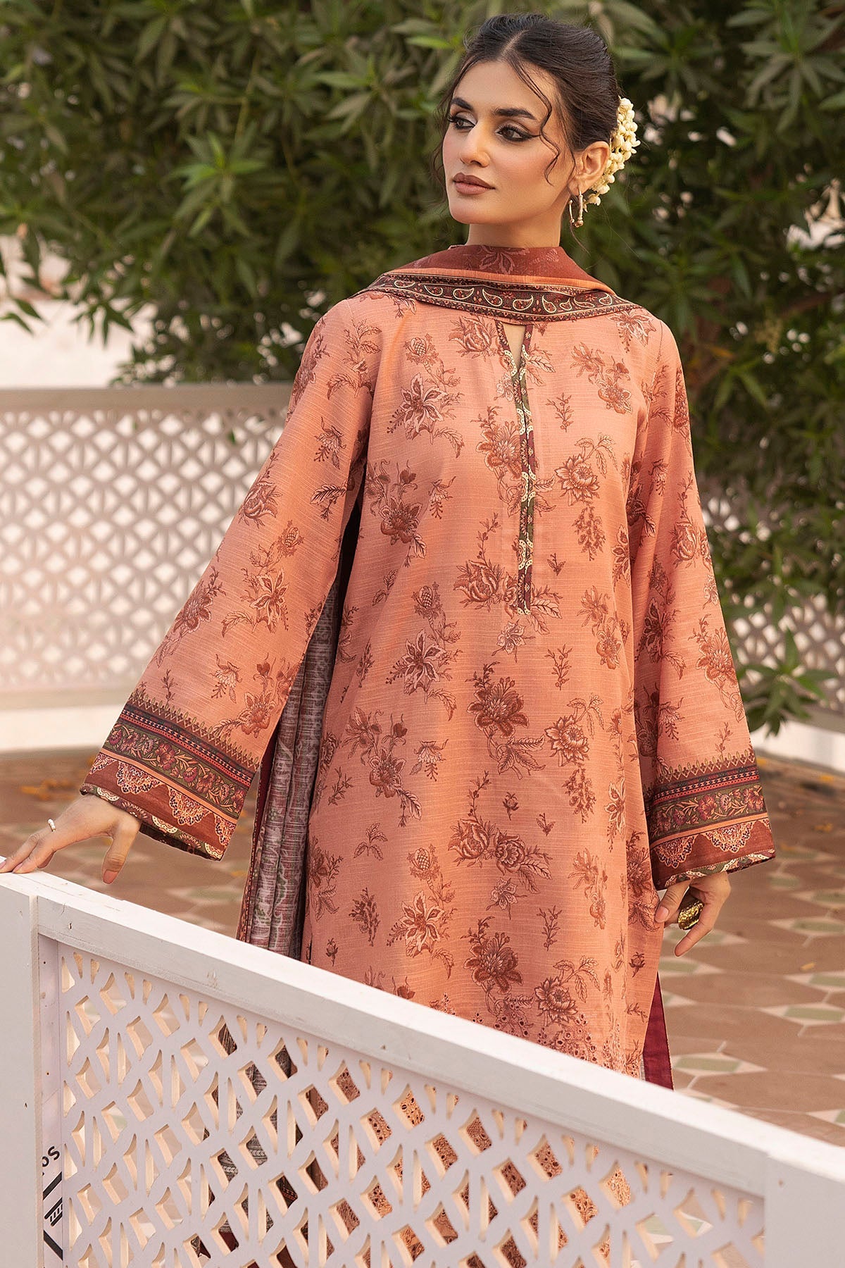 Motifz | Premium Khaddar | 5022-YUSUR by Motifz - Designer Dress - Type: Ladies Clothes - Available at Libayah - 100% Original