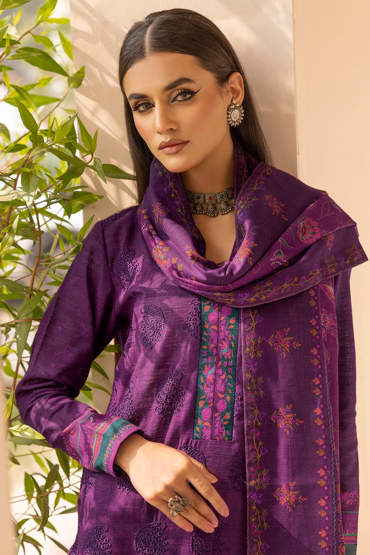 Motifz | Premium Khaddar | 5023-URSHIA by Motifz - Designer Dress - Type: Ladies Clothes - Available at Libayah - 100% Original