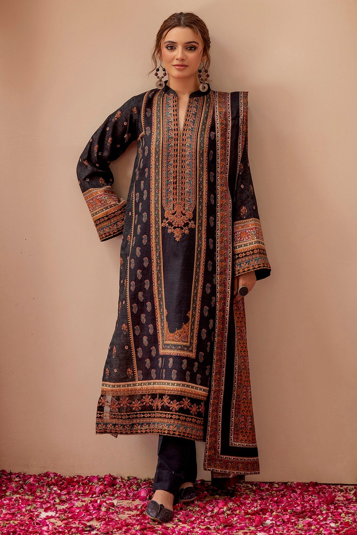 Motifz | Premium Khaddar | 5025-SHADAN by Motifz - Designer Dress - Type: Ladies Clothes - Available at Libayah - 100% Original