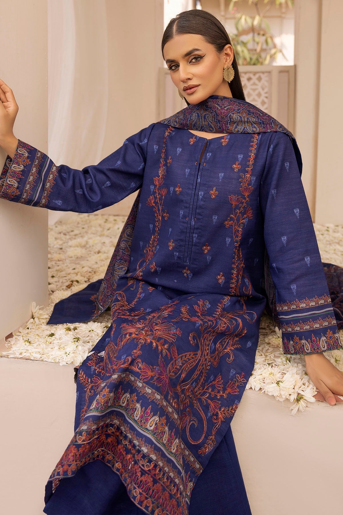 Motifz | Premium Khaddar | 5029-KASIA by Motifz - Designer Dress - Type: Ladies Clothes - Available at Libayah - 100% Original