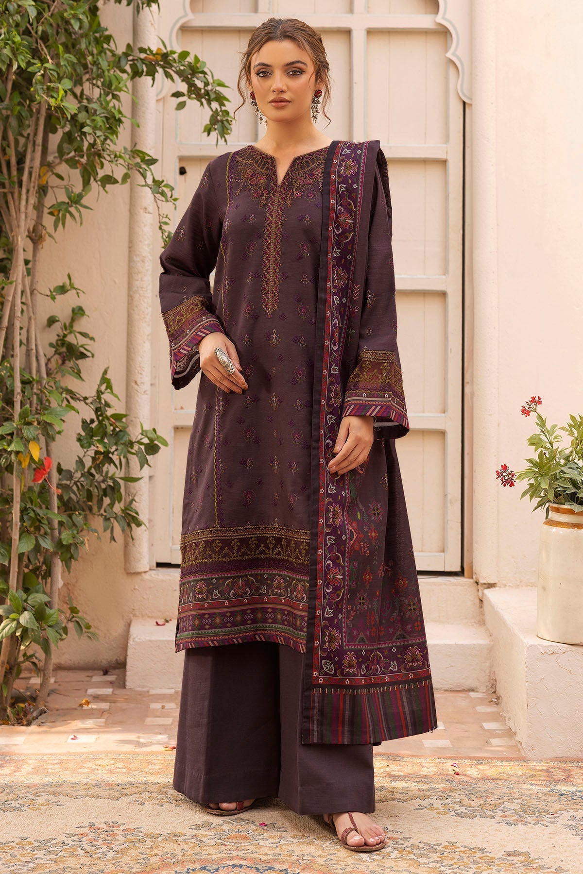 Motifz | Premium Khaddar | 5030-IZDIHAR by Motifz - Designer Dress - Type: Ladies Clothes - Available at Libayah - 100% Original