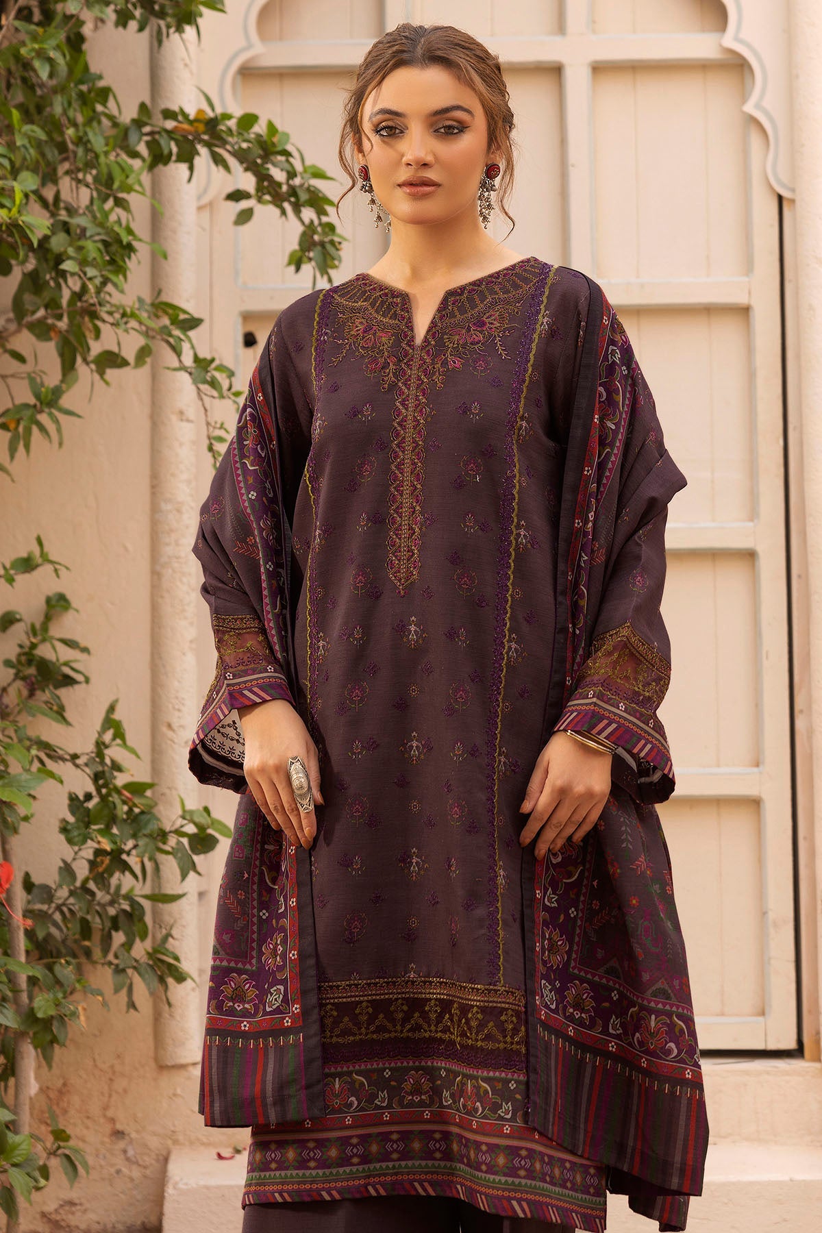 Motifz | Premium Khaddar | 5030-IZDIHAR by Motifz - Designer Dress - Type: Ladies Clothes - Available at Libayah - 100% Original
