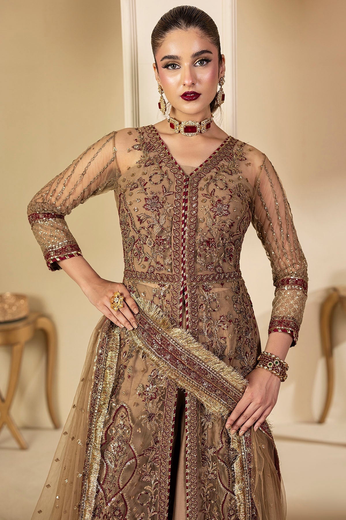 Motifz | Luxury Formal | 5132-MYLAH by Motifz - Designer Dress  - Type : Ladies Clothes - Available at Libayah - 100% Original 