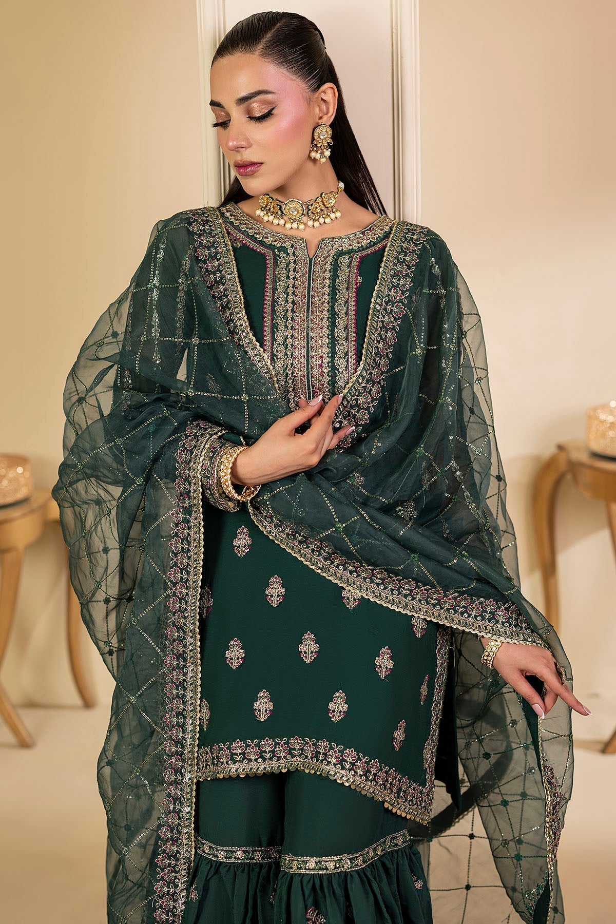 Motifz | Luxury Formal | 5135-JADE by Motifz - Designer Dress  - Type : Ladies Clothes - Available at Libayah - 100% Original 