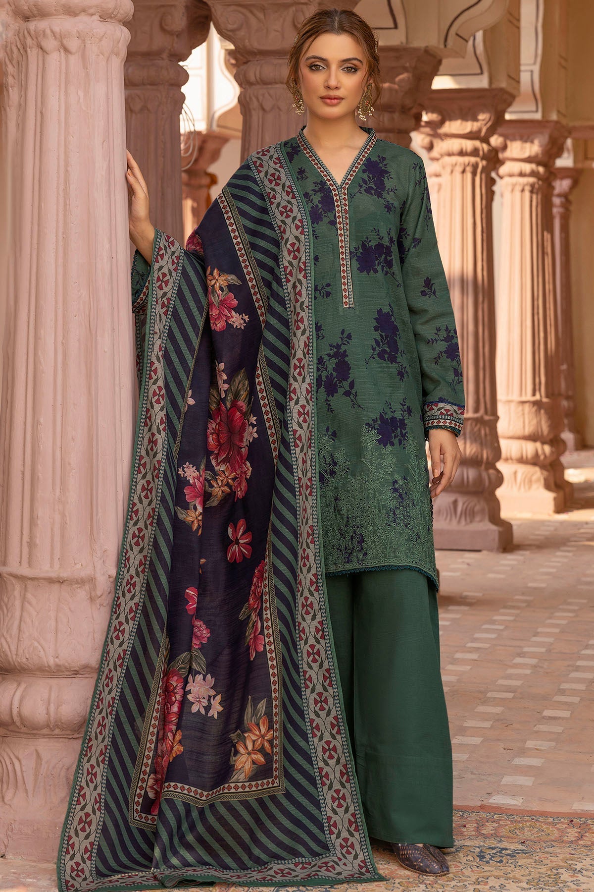 Motifz | Premium Khaddar | 5205-SALWA by Motifz - Designer Dress - Type: Ladies Clothes - Available at Libayah - 100% Original