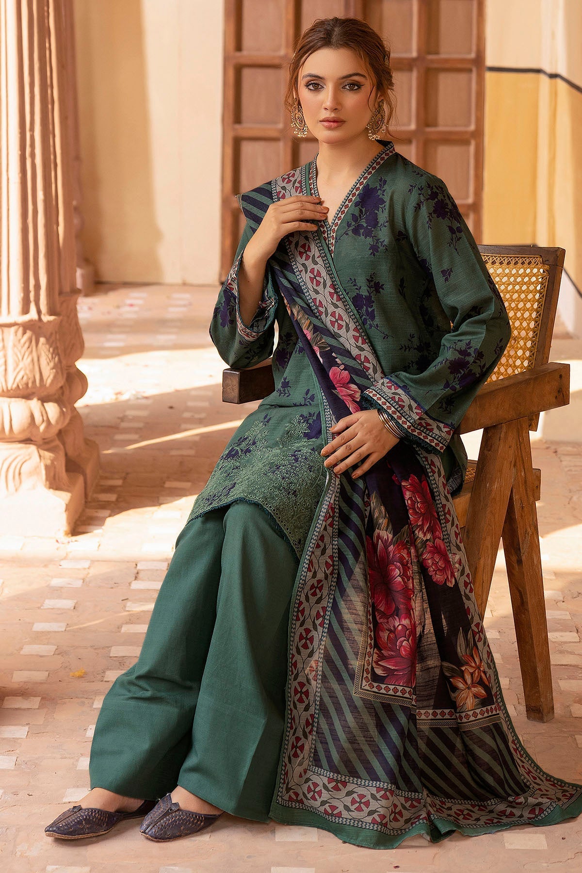 Motifz | Premium Khaddar | 5205-SALWA by Motifz - Designer Dress - Type: Ladies Clothes - Available at Libayah - 100% Original