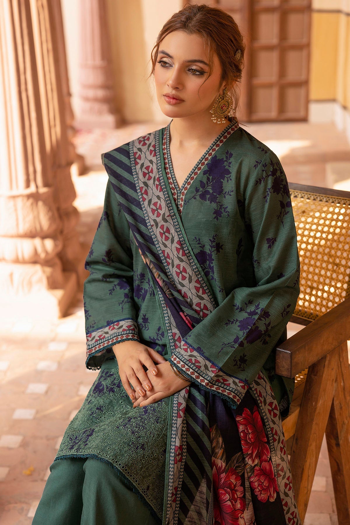 Motifz | Premium Khaddar | 5205-SALWA by Motifz - Designer Dress - Type: Ladies Clothes - Available at Libayah - 100% Original