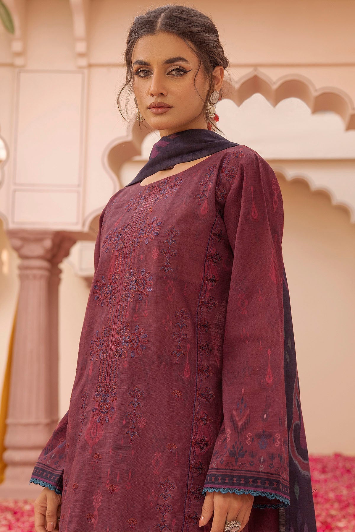 Motifz | Premium Khaddar | 5206-RIFAYA by Motifz - Designer Dress - Type: Ladies Clothes - Available at Libayah - 100% Original