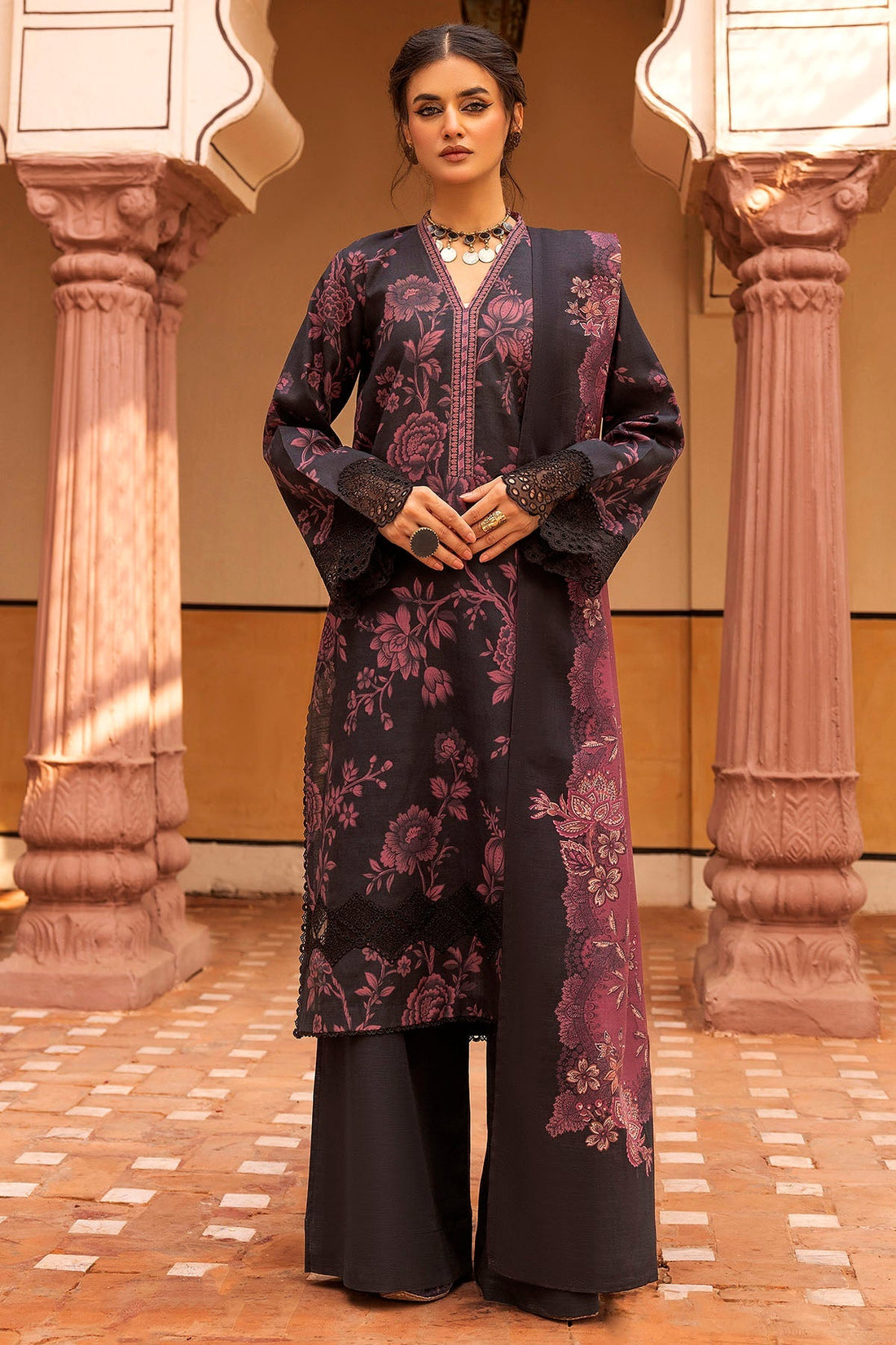 Motifz | Premium Khaddar | 5207-NURA by Motifz - Designer Dress - Type: Ladies Clothes - Available at Libayah - 100% Original