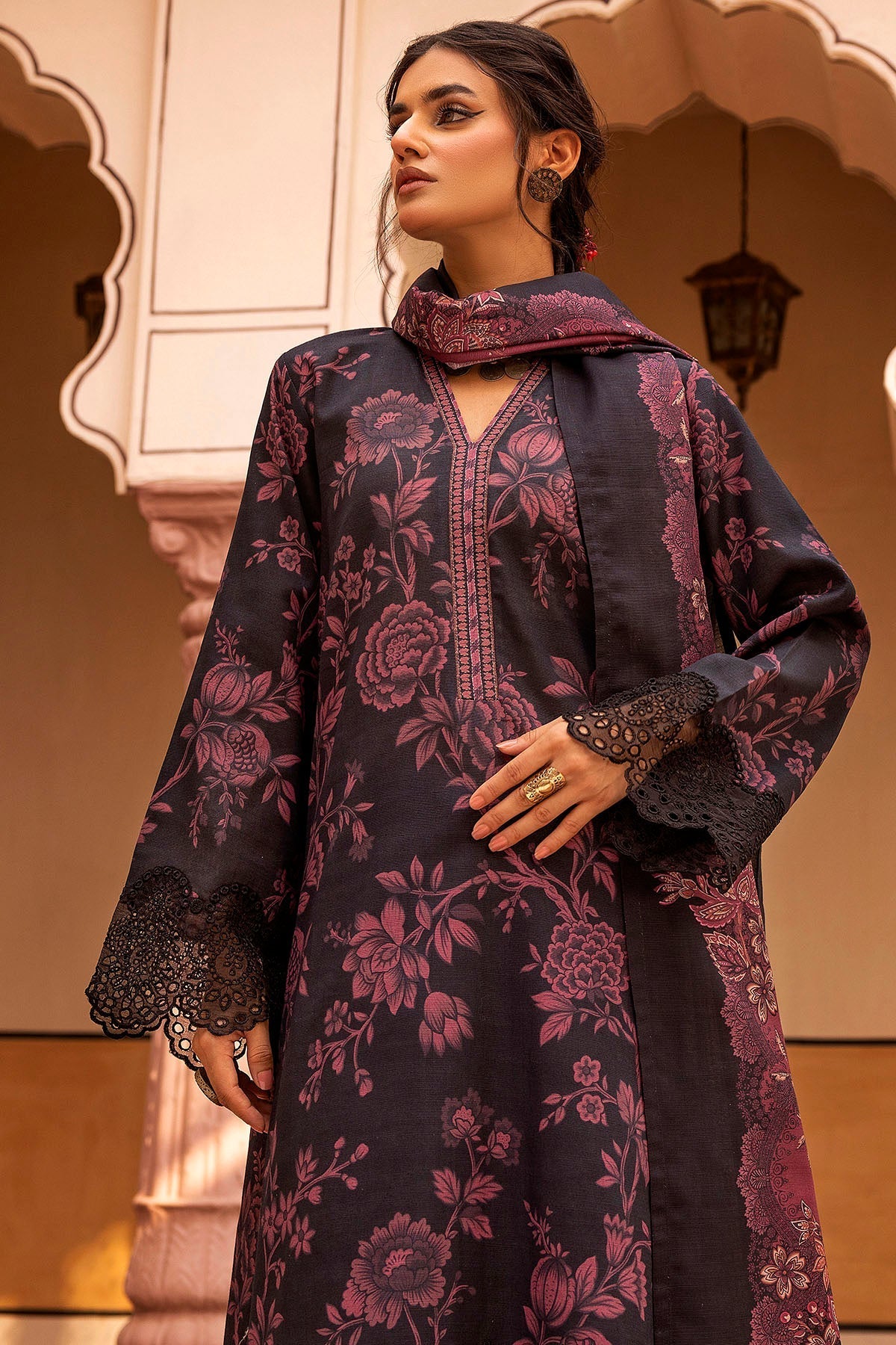Motifz | Premium Khaddar | 5207-NURA by Motifz - Designer Dress - Type: Ladies Clothes - Available at Libayah - 100% Original