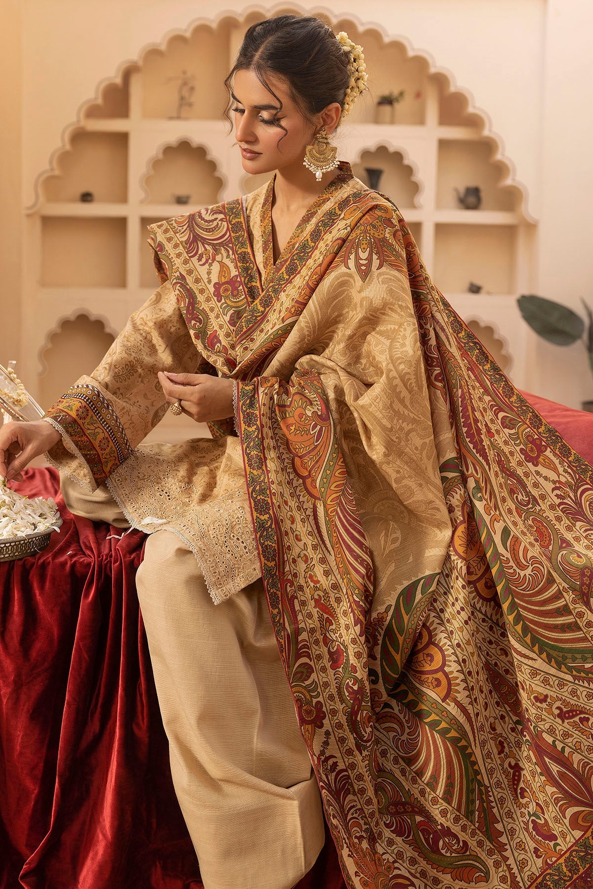 Motifz | Premium Khaddar | 5208-MEHER by Motifz - Designer Dress - Type: Ladies Clothes - Available at Libayah - 100% Original