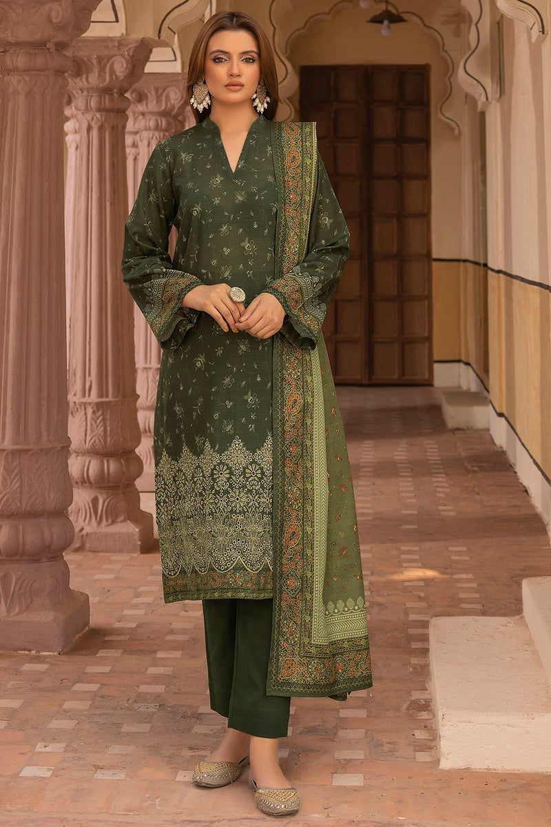 Motifz | Premium Khaddar | 5209-JAZMIN by Motifz - Designer Dress - Type: Ladies Clothes - Available at Libayah - 100% Original
