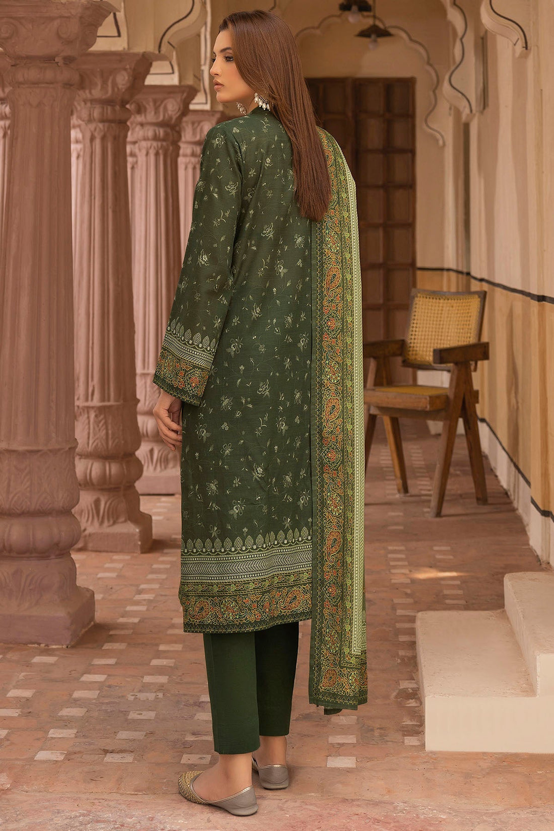 Motifz | Premium Khaddar | 5209-JAZMIN by Motifz - Designer Dress - Type: Ladies Clothes - Available at Libayah - 100% Original