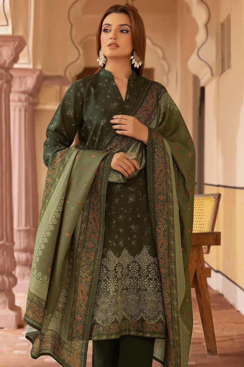 Motifz | Premium Khaddar | 5209-JAZMIN by Motifz - Designer Dress - Type: Ladies Clothes - Available at Libayah - 100% Original